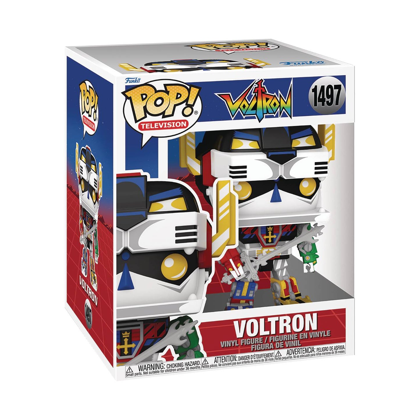 Funko Pop! Super - Voltron Retro - Voltron #1497 - MOD Shop LLC
