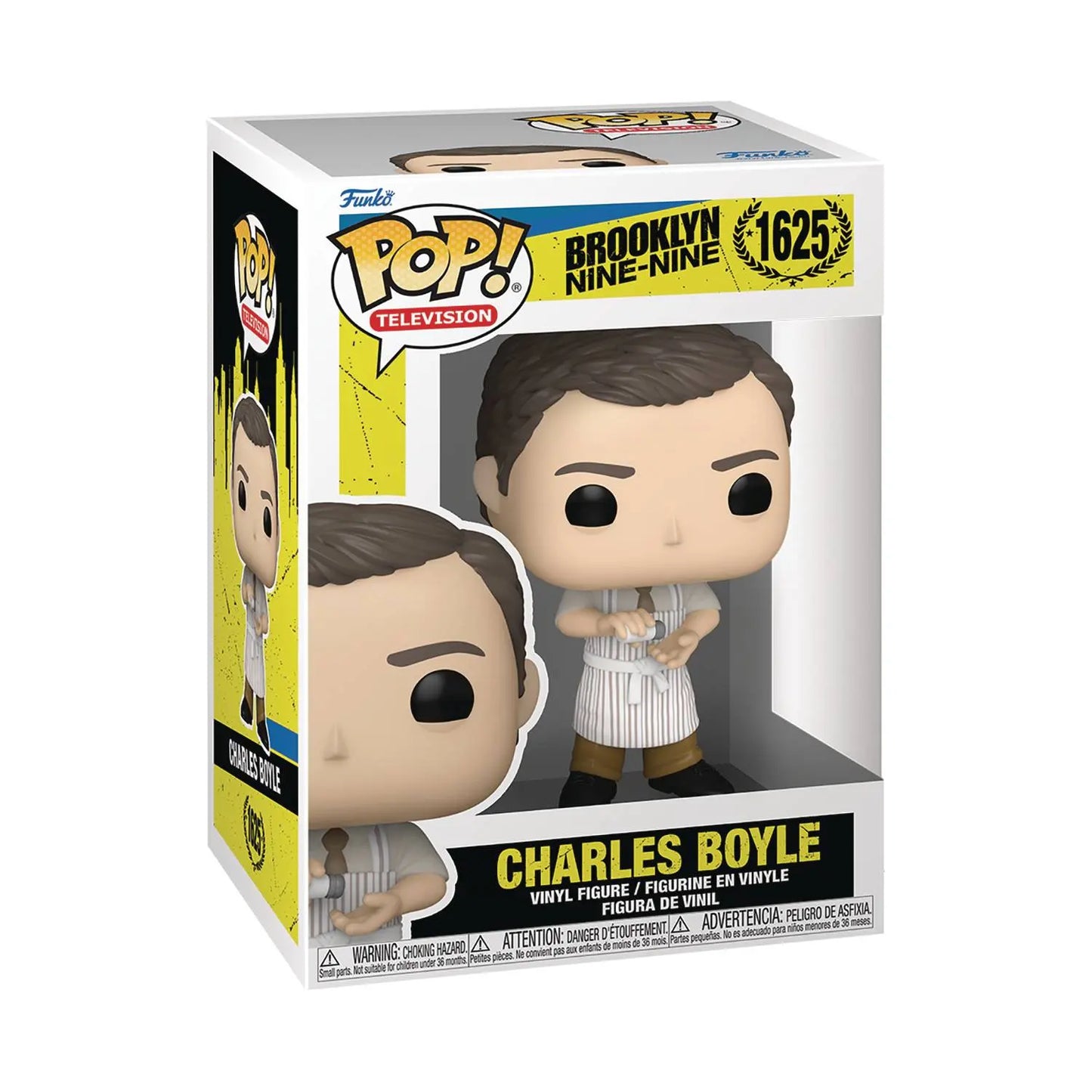 Funko Pop! - TV - Brooklyn Nine Nine - Charles Boyle 1625 - MOD Shop LLC