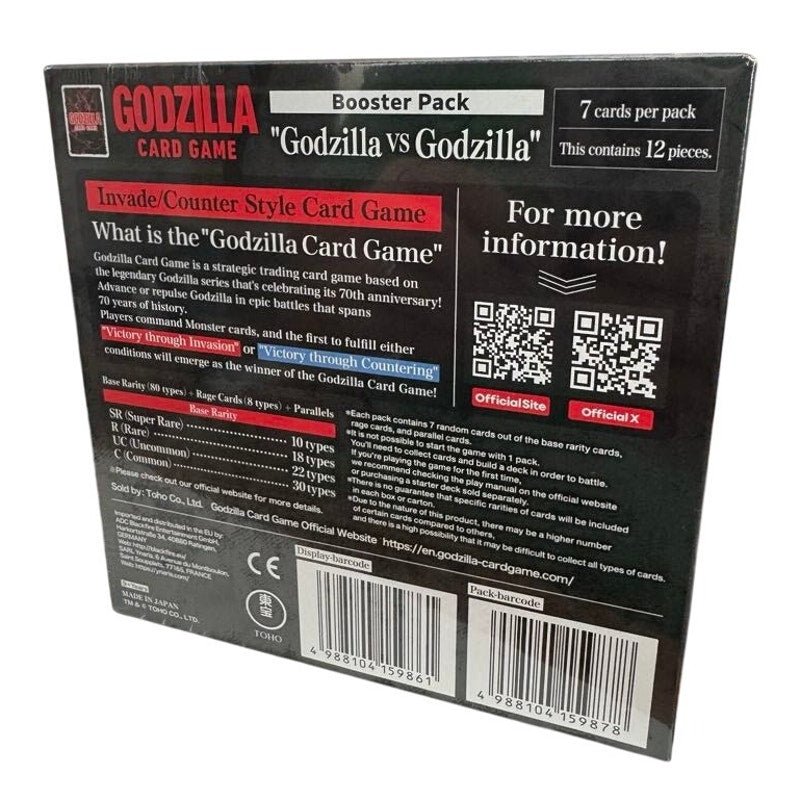 Godzilla Card Game - BP01 - Booster Pack Box - MOD Shop LLC