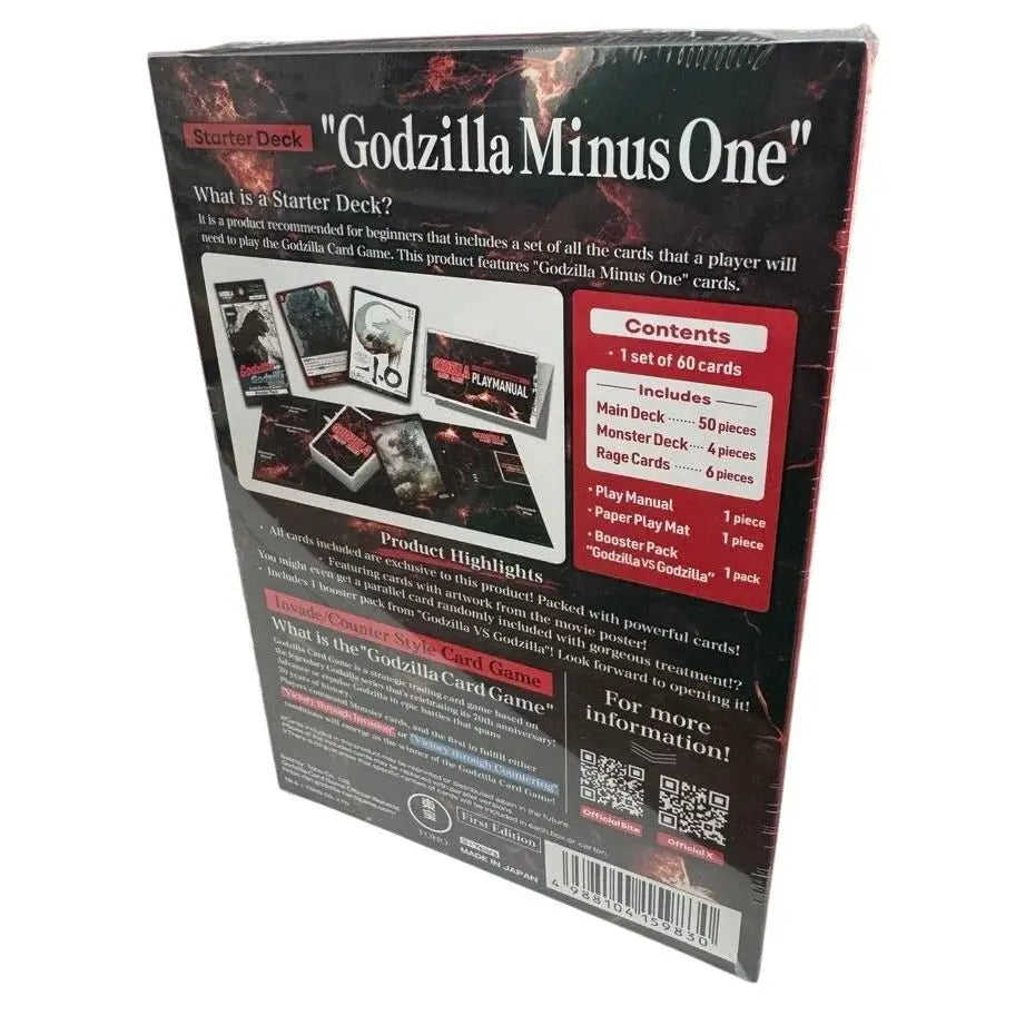 Godzilla Card Game: Godzilla Minus One Starter Deck - MOD Shop LLC