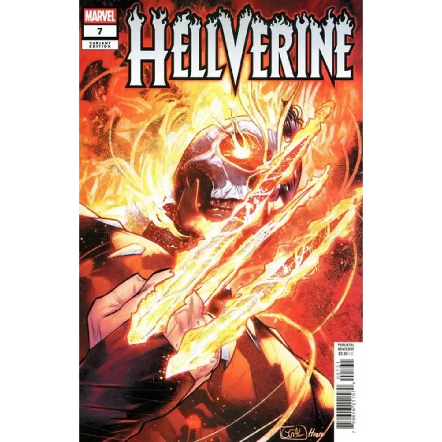 Hellverine, Vol. 2 7C Edwin Galmon Variant - MOD Shop LLC