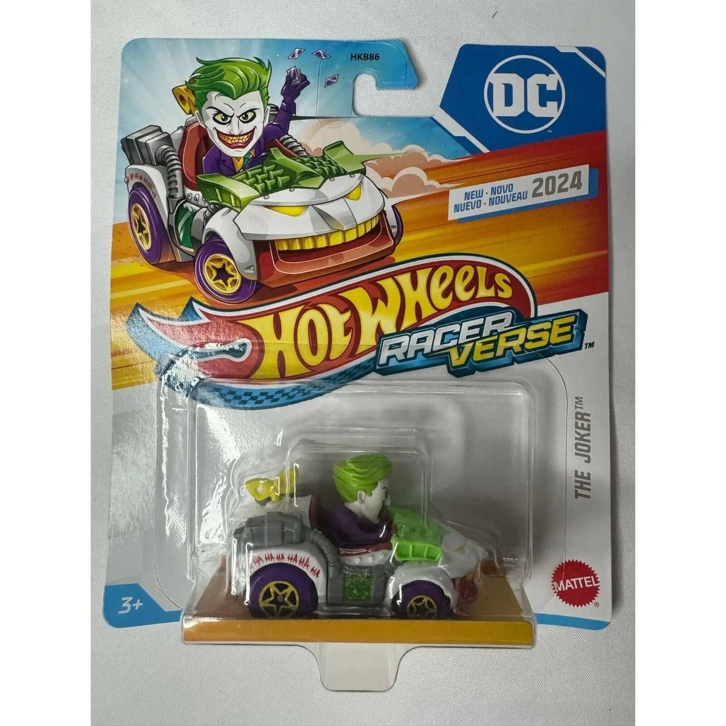 Hot Wheels RacerVerse The Joker Die Cast - MOD Shop LLC
