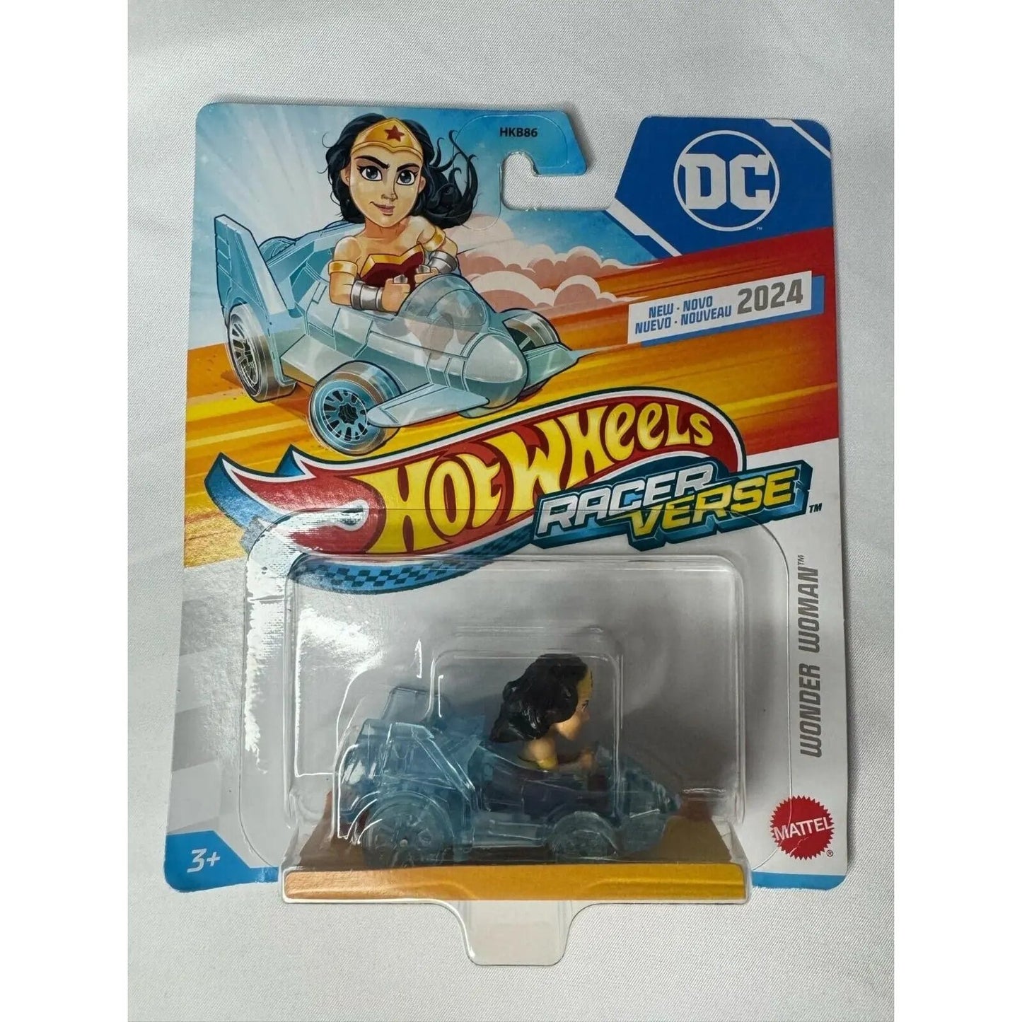 Hot Wheels RacerVerse Wonder Woman in the Invisible Jet Die Cast - MOD Shop LLC