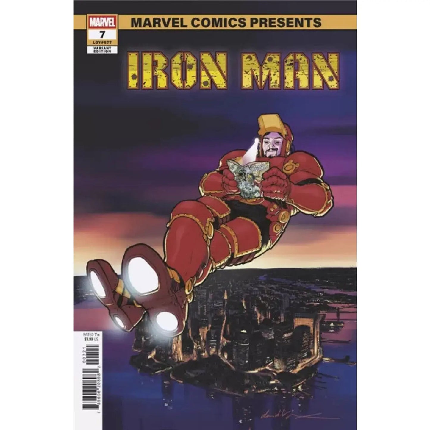 Iron Man, Vol. 7 7B David López Marvel Comics Presents Variant - MOD Shop LLC