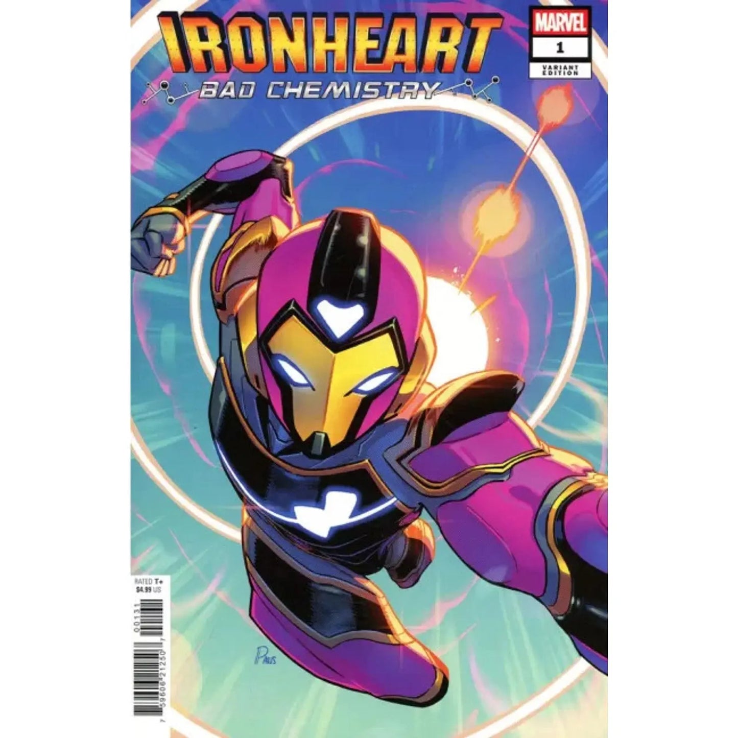 Ironheart: Bad Chemistry 1C Paris Alleyne Variant - MOD Shop LLC
