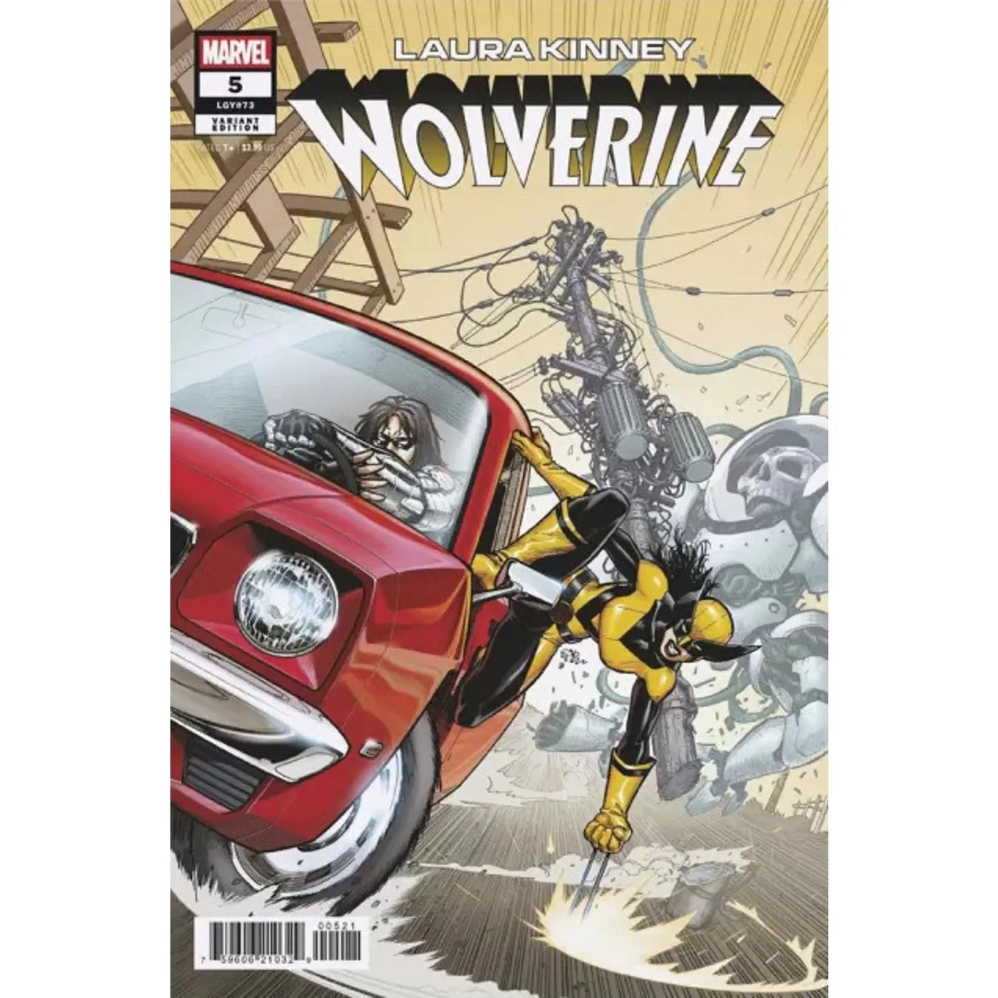 Laura Kinney: Wolverine 5B E.J. Su Variant - MOD Shop LLC