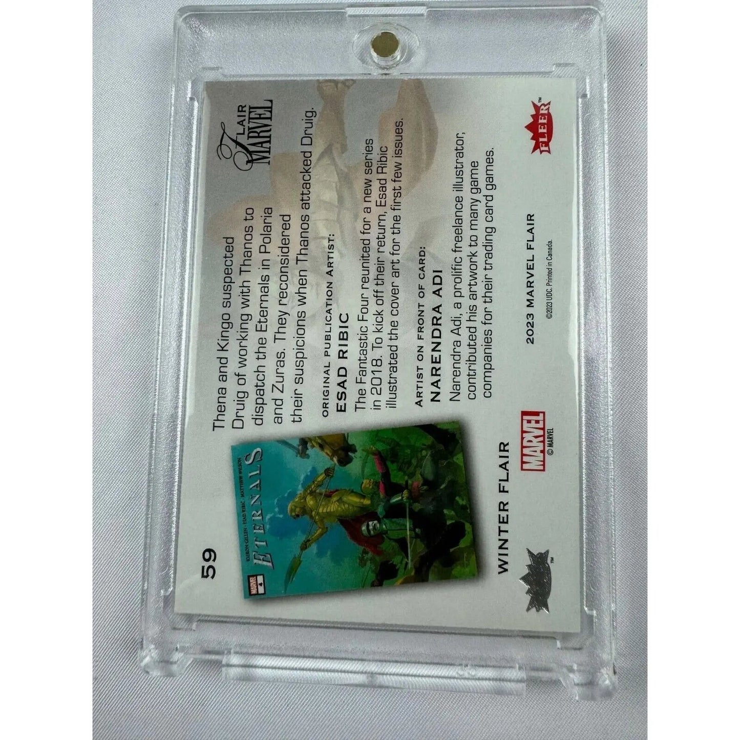 Marvel 2023 Flair Winter Flair Thena 19/199 - MOD Shop LLC