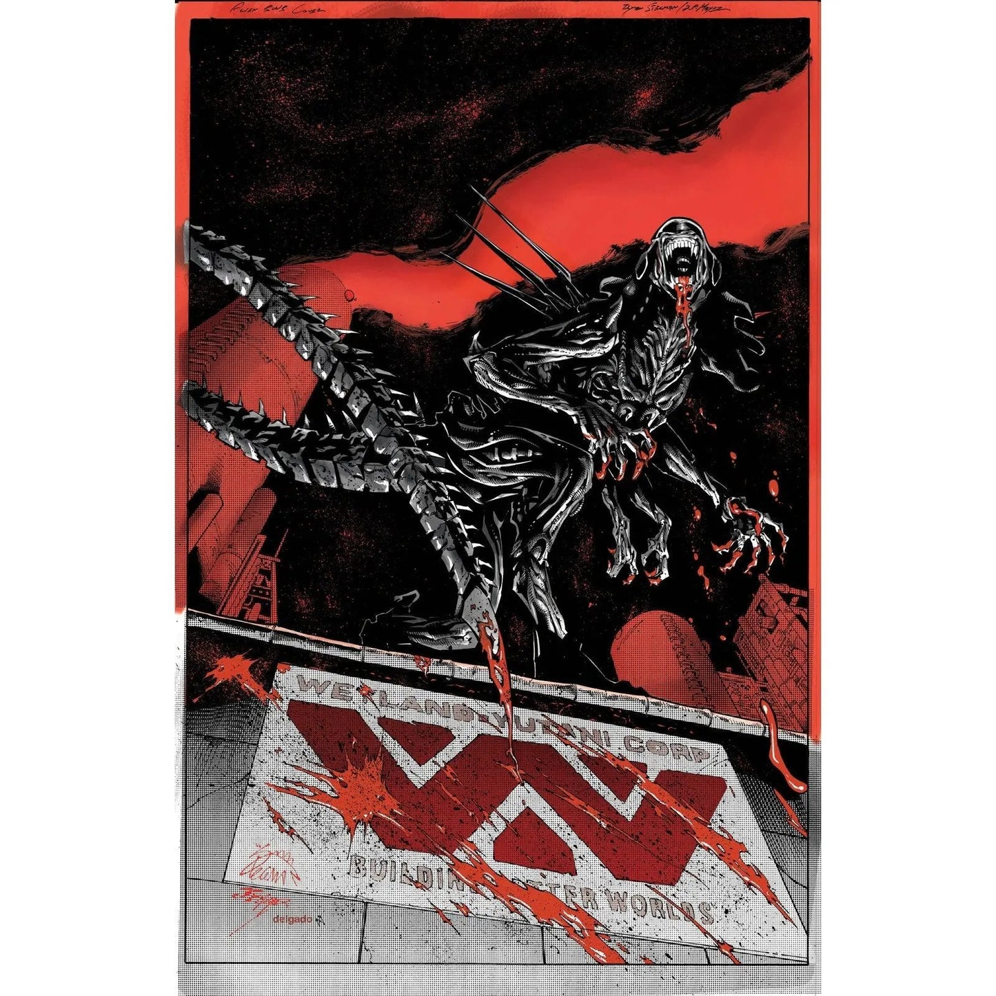 Marvel Comics - Alien: Black White and Blood - Treasury Edition TP *READ DESCRIPTION* - MOD Shop LLC