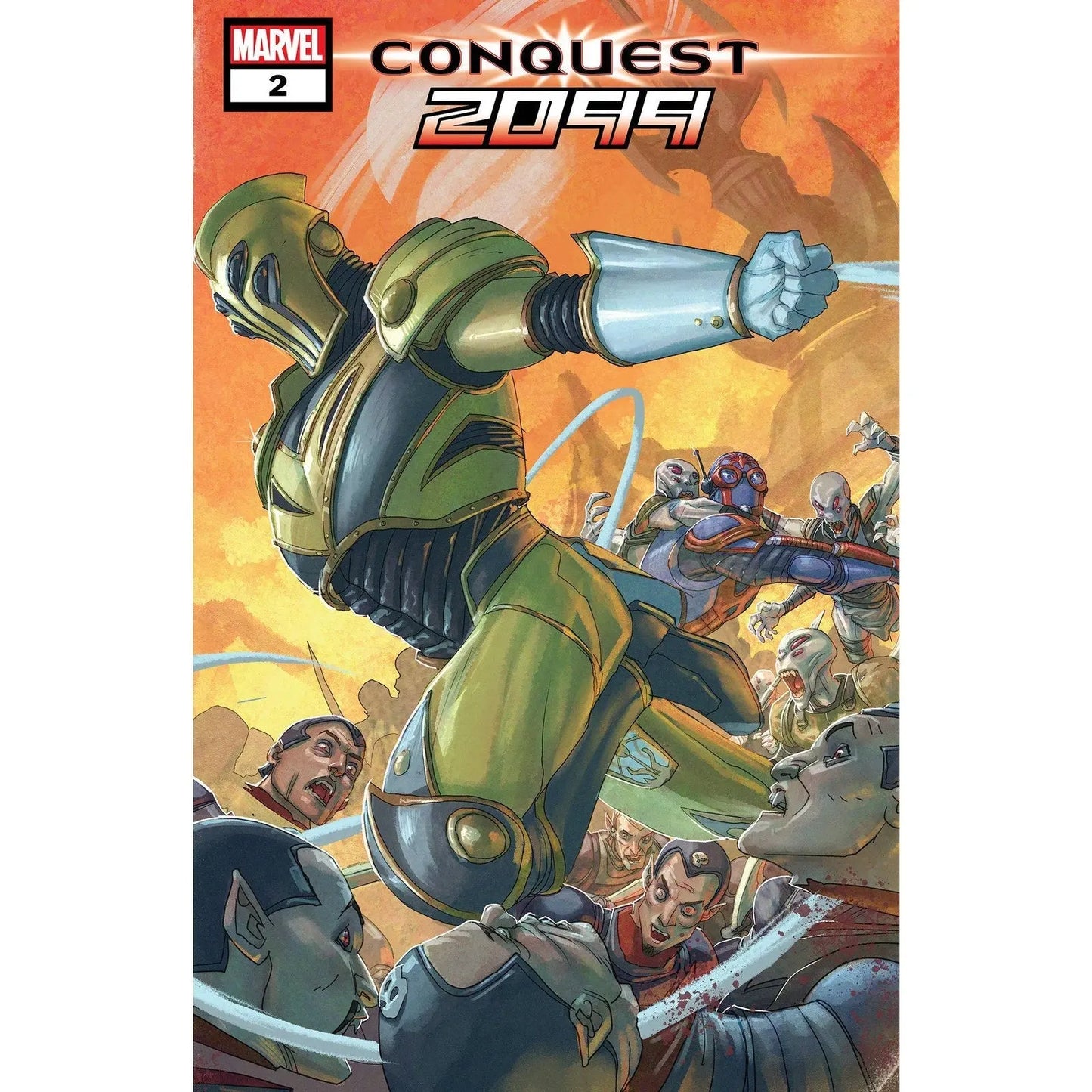 Marvel Comics - Conquest 2099 #2 (of 5) - Pete Woods Variant - MOD Shop LLC