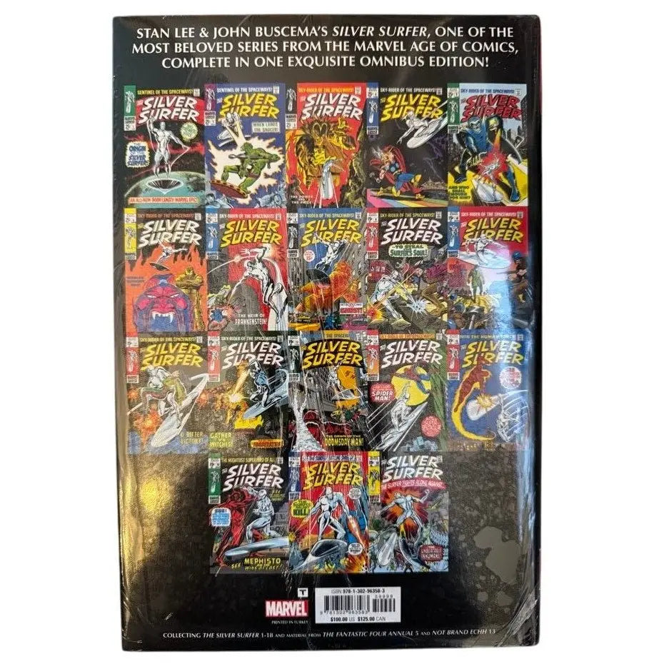 Marvel Silver Surfer Omnibus - HC - Vol 1 John Buscema 1st Issue Cover - MOD Shop LLC