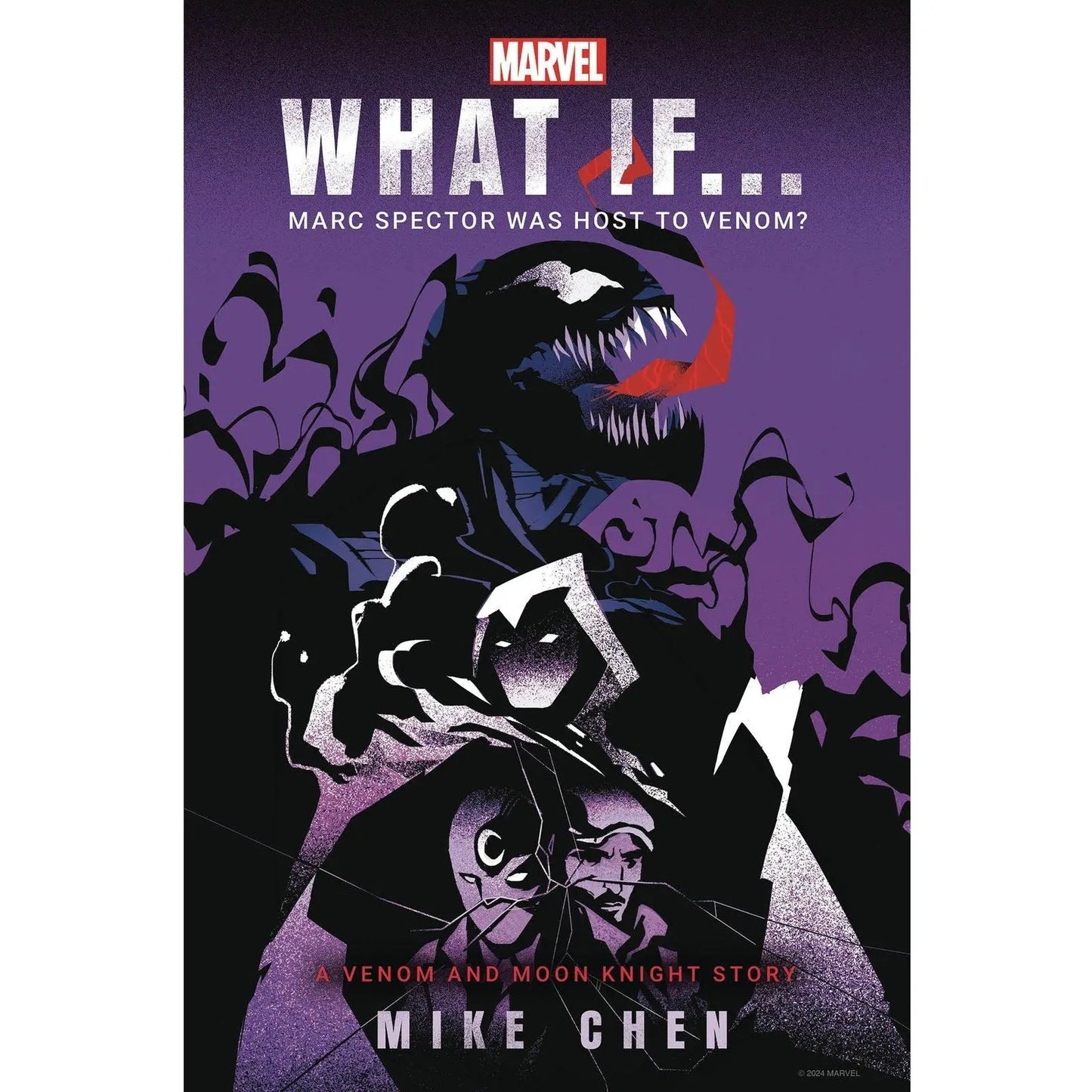 Marvel What If...? Marc Spector Was Venom - Hardcover - Novel - MOD Shop LLC