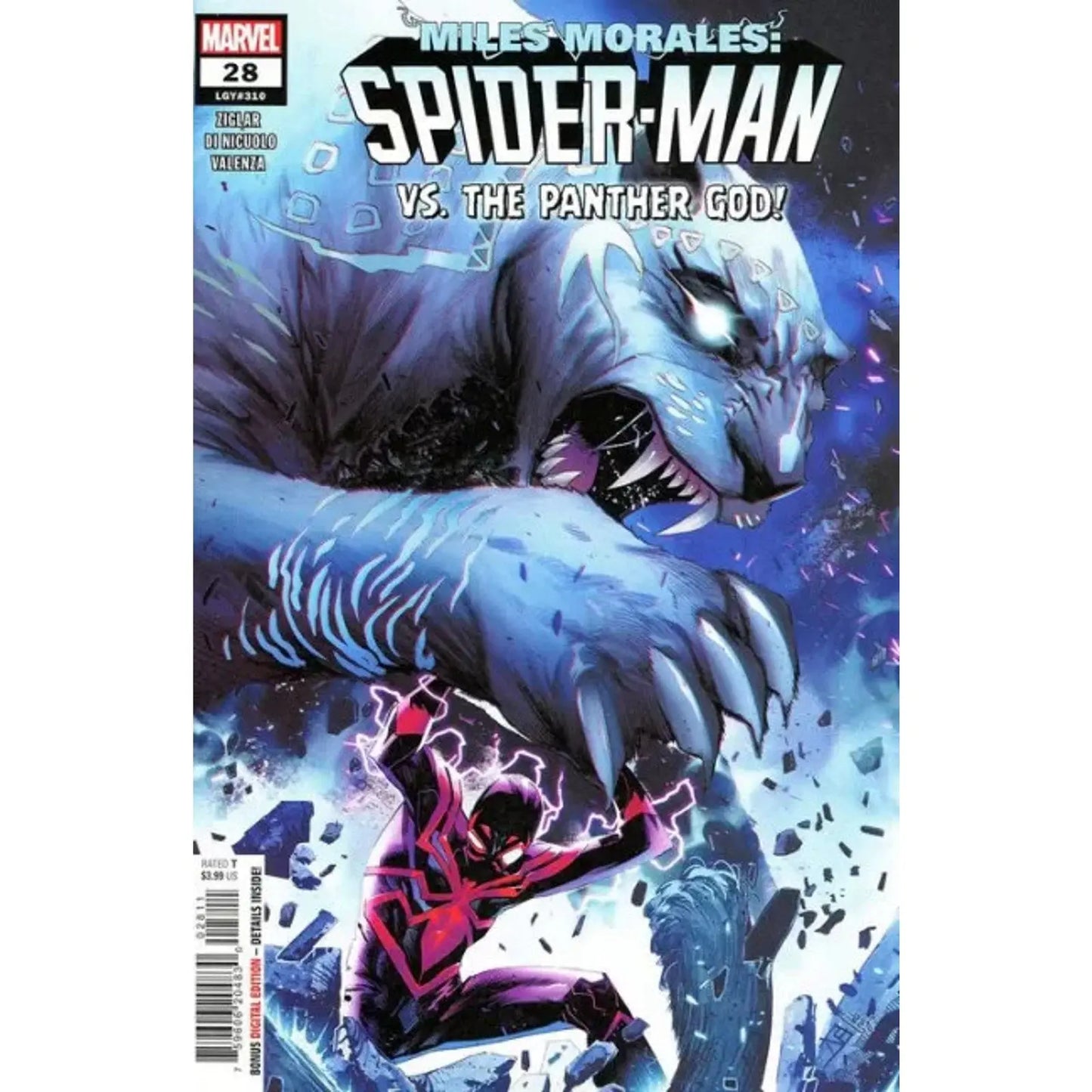 Miles Morales: Spider - Man, Vol. 2 28A Federico Vincentini Regular - MOD Shop LLC