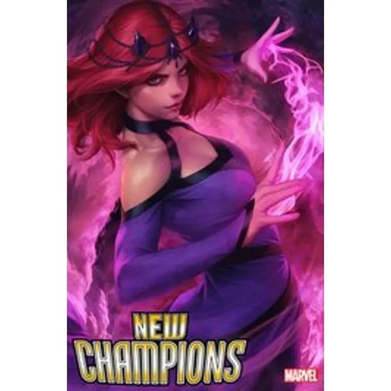 New Champions #1 Artgerm Amaranth Variant - MOD Shop LLC