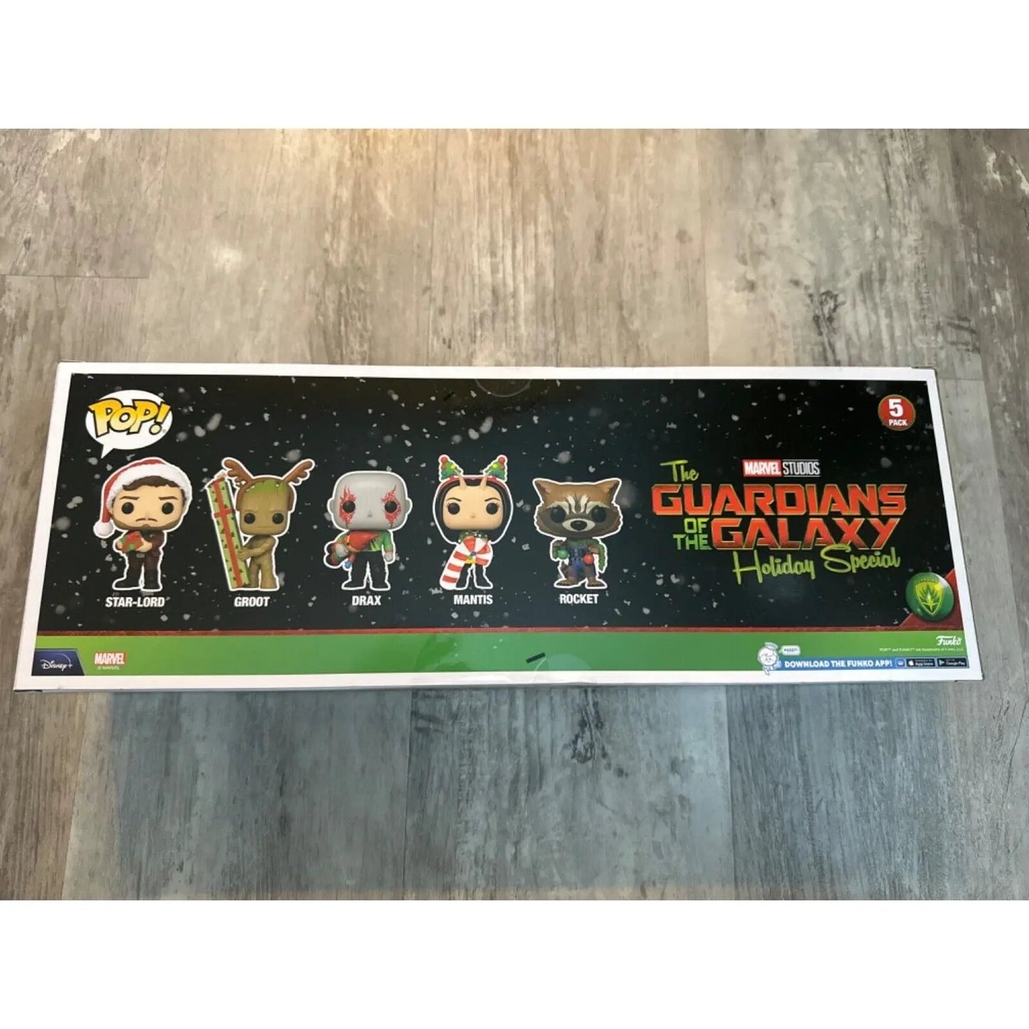 NEW Funko Pop! Marvel: Guardians of The Galaxy Holiday Special 5 Pack SEALED! - MOD Shop LLC