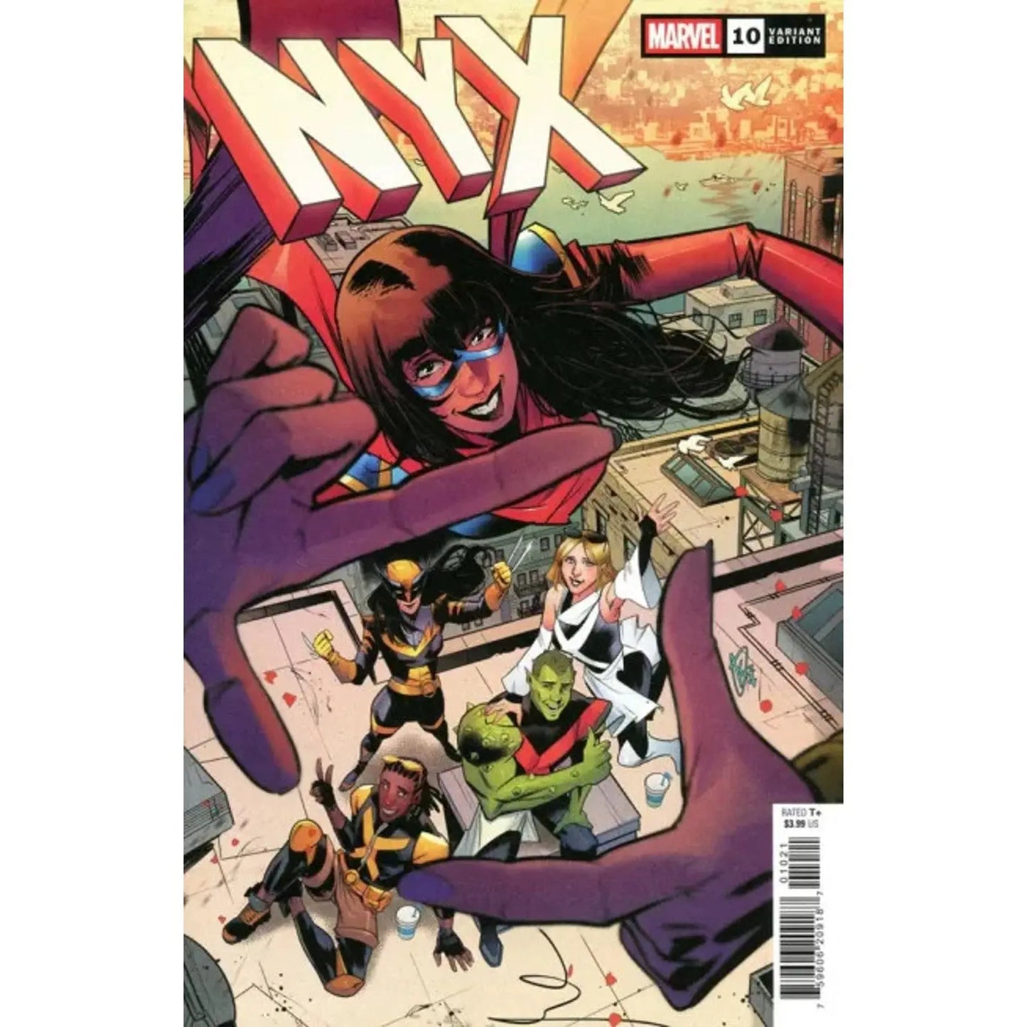 NYX (Marvel), Vol. 2 10B Federica Mancin Variant - MOD Shop LLC