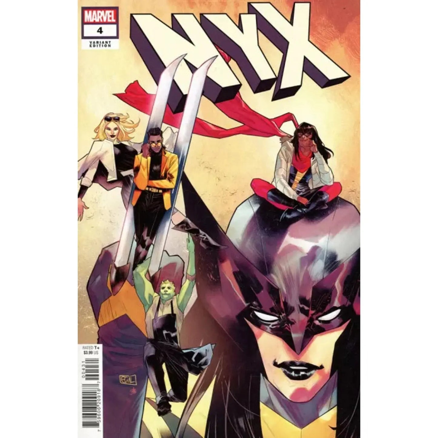 NYX (Marvel), Vol. 2 4C Edwin Galmon Variant - MOD Shop LLC