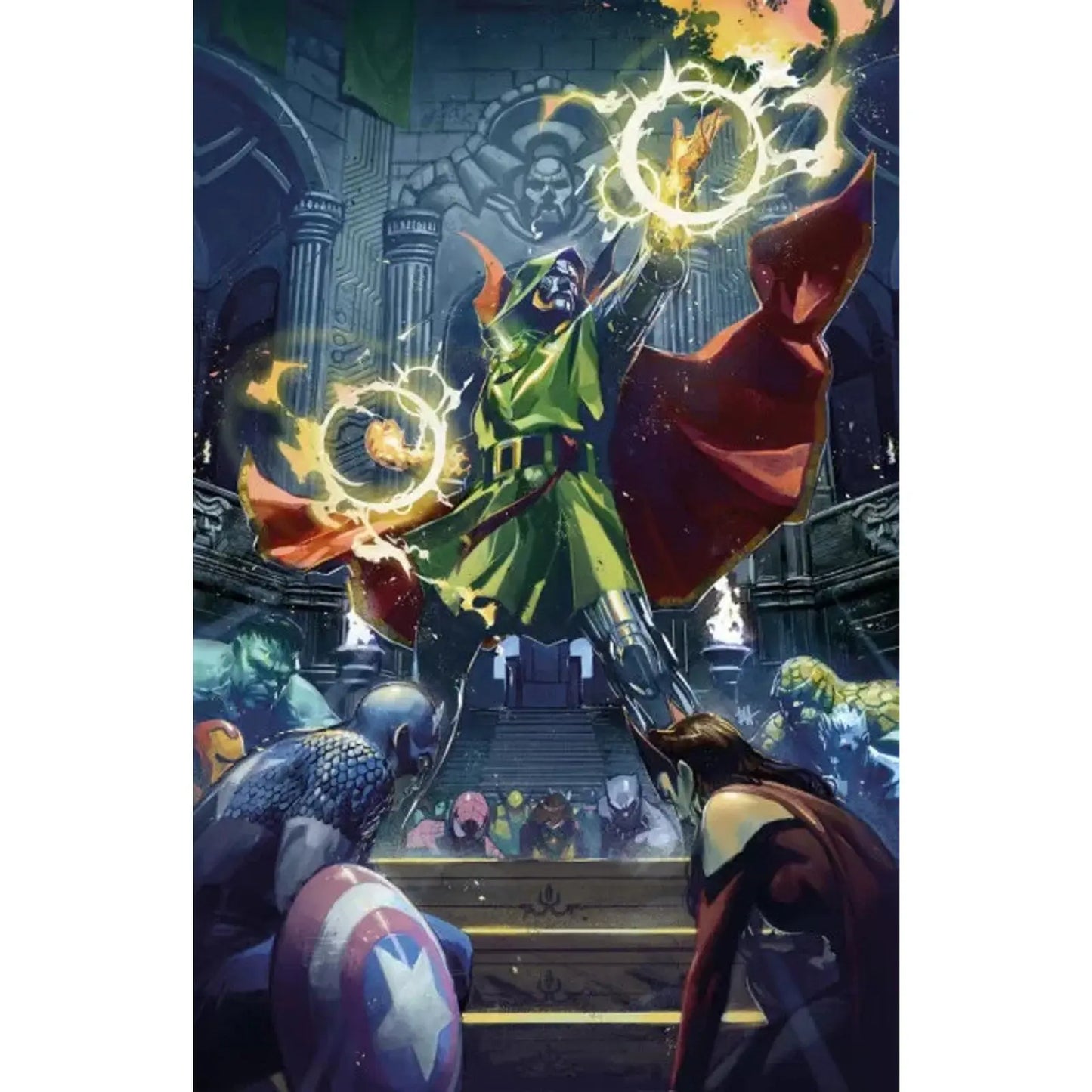 One World Under Doom 1I Ben Harvey Incentive Virgin Variant (1:50) - MOD Shop LLC