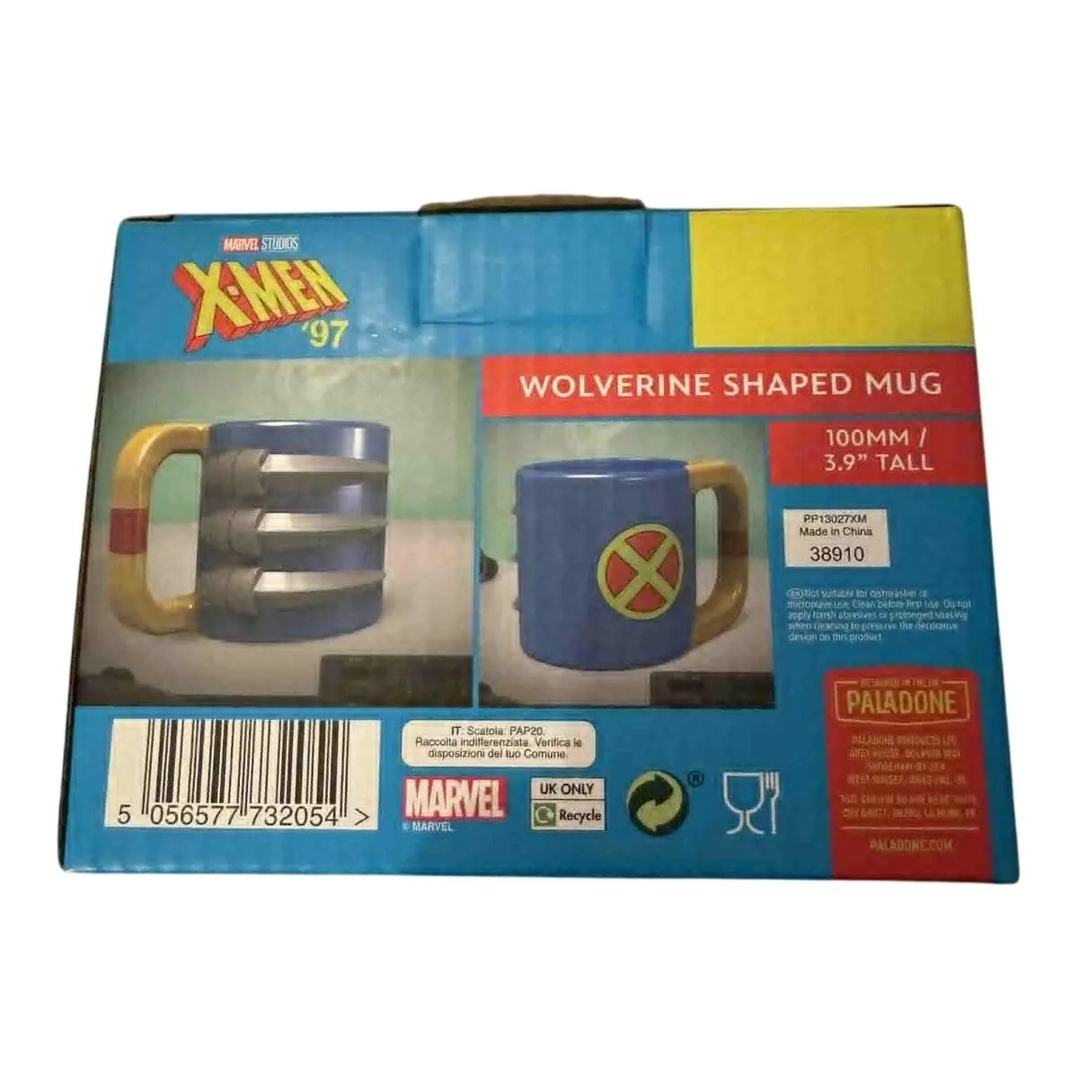 Paladone X‑Men ’97 Wolverine Claw Shaped Mug – 18 oz Ceramic - MOD Shop LLC