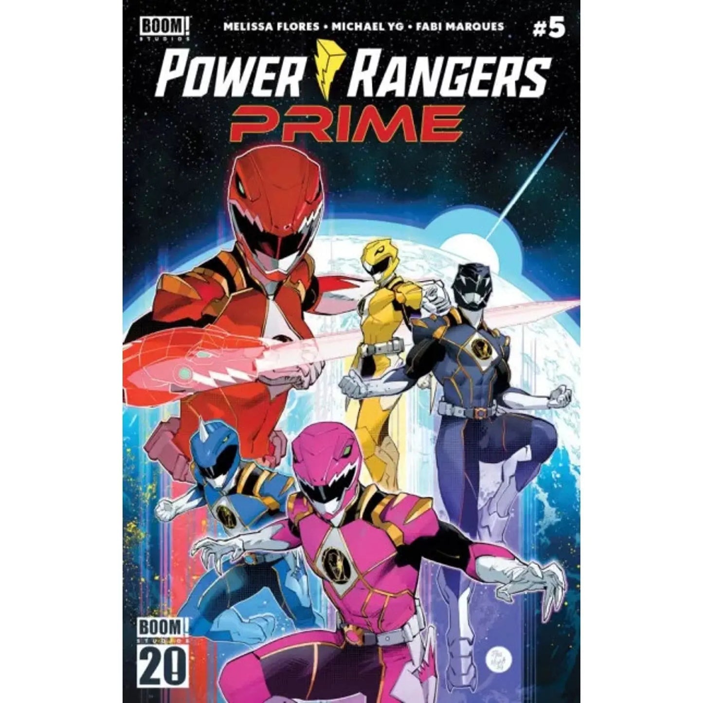 Power Rangers Prime 5A Dan Mora Regular - MOD Shop LLC