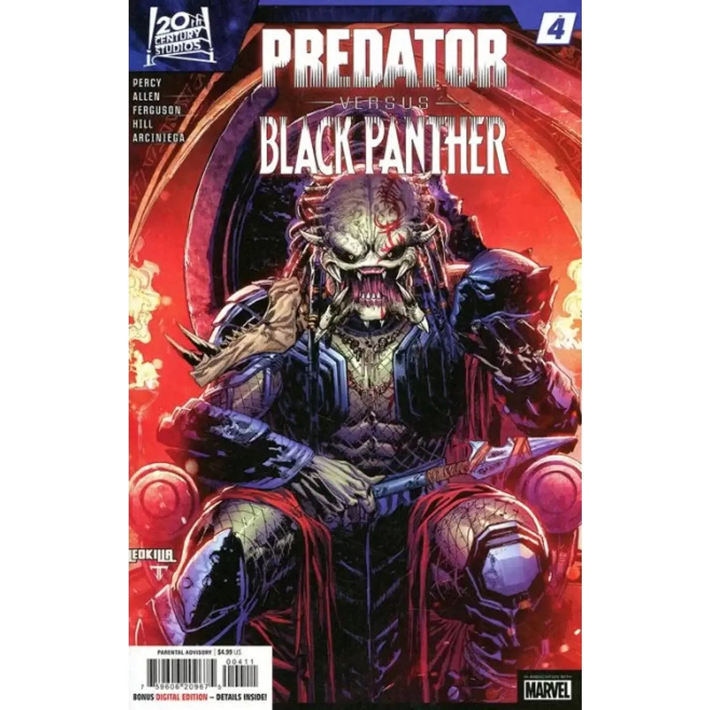 Predator vs. Black Panther 4A Ken Lashley Regular - MOD Shop LLC
