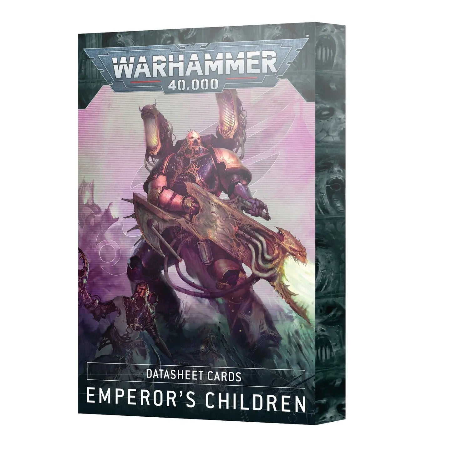 *PREODER - RELEASE 4.26.2025* Warhammer 40K Emperor's Children Datasheet Cards - Essential Chaos Space Marines Tactical Reference for 10th Edition Tabletop Gaming - MOD Shop LLC