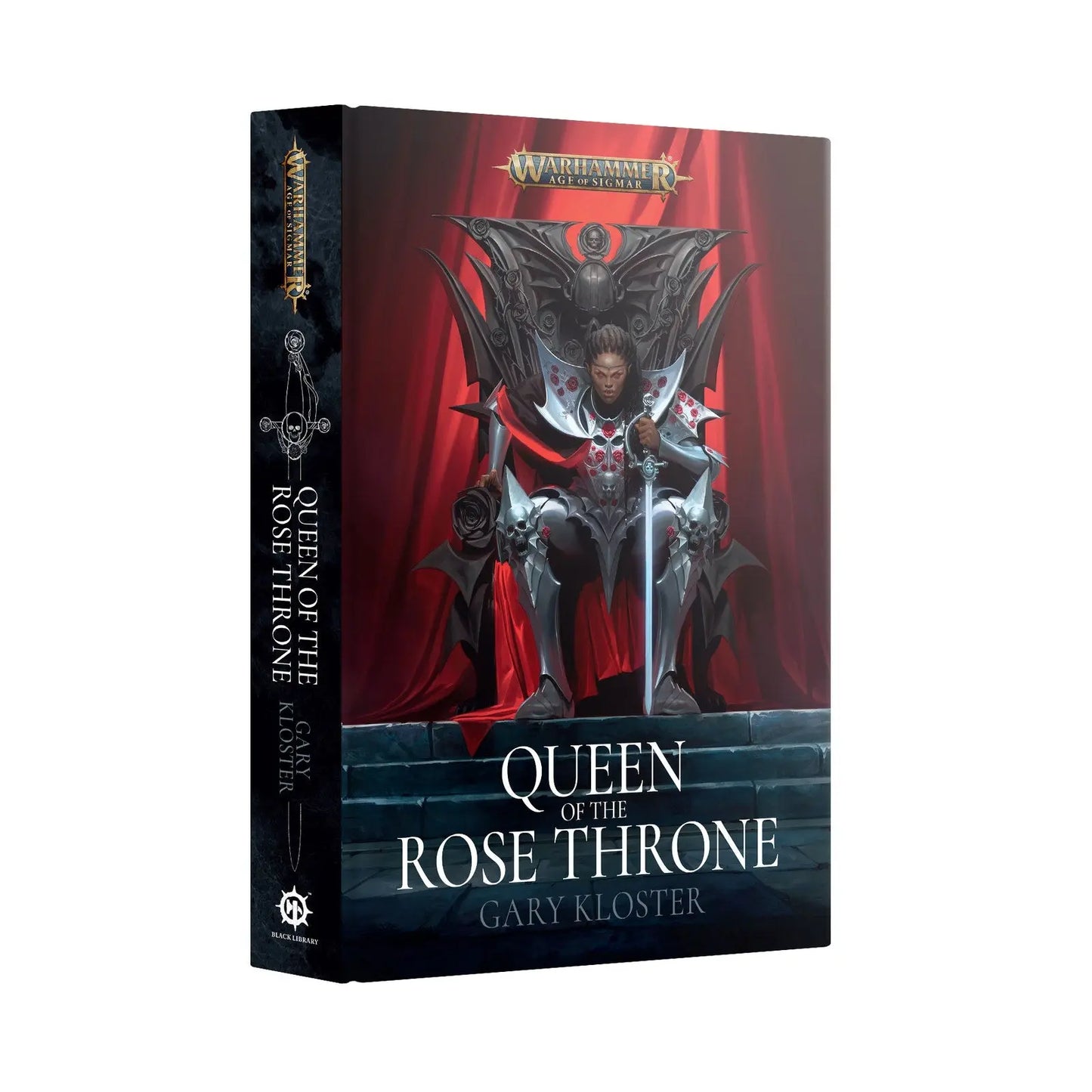 *PREORDER 8.02.2025* Warhammer Age of Sigmar: Queen of the Rose Throne by Gary Kloster - Black Library Fantasy Novel - MOD Shop LLC