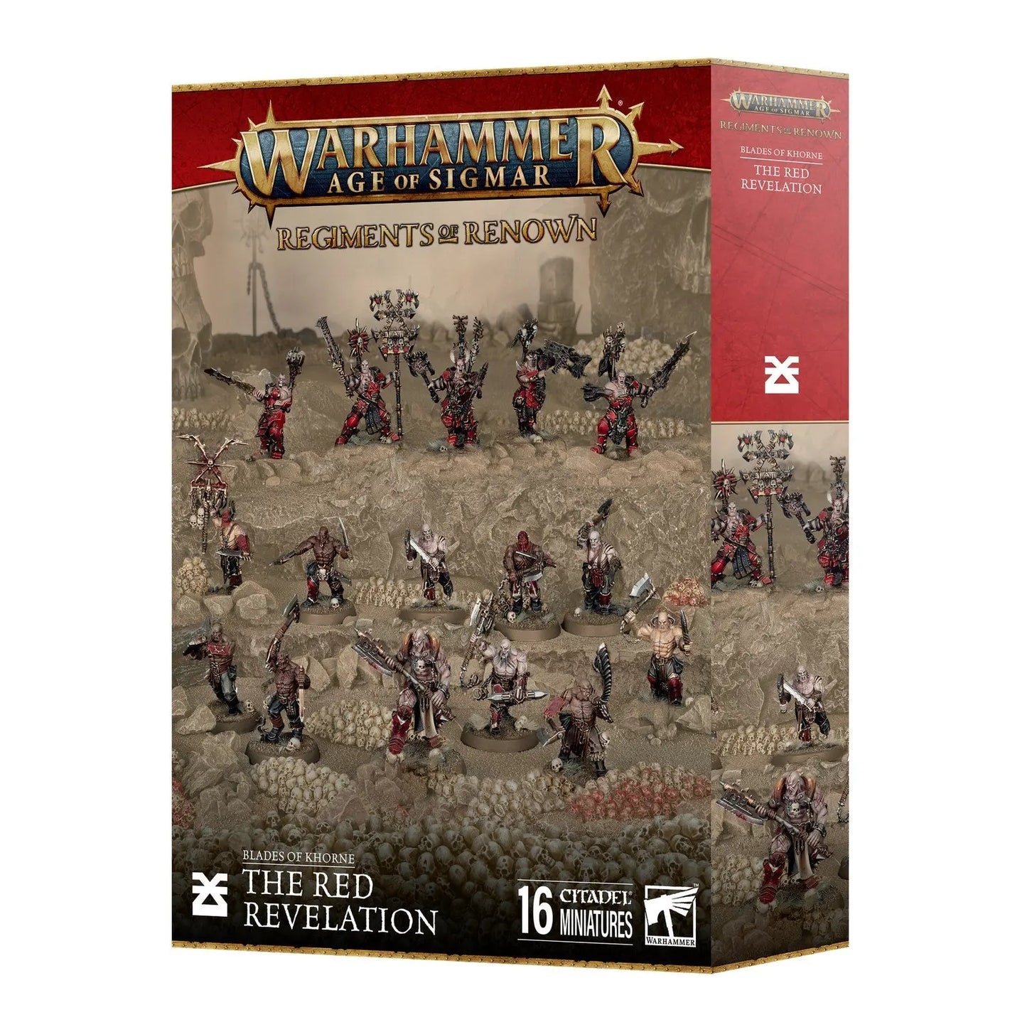 *PREORDER REL 8.02.2025* Warhammer Age of Sigmar: Blades of Khorne - The Red Revelation Regiment of Renown - MOD Shop LLC
