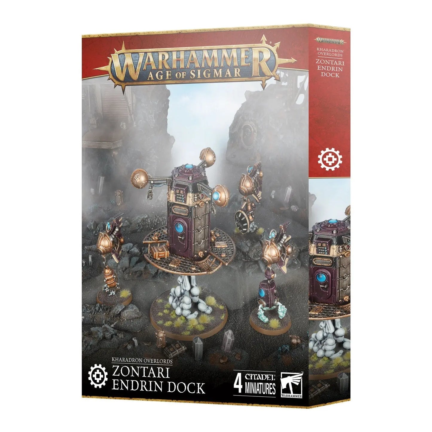 *PREORDER REL 8.02.2025* Warhammer Age of Sigmar Kharadron Overlords Zontari Endrin Dock - Faction Terrain Kit - MOD Shop LLC