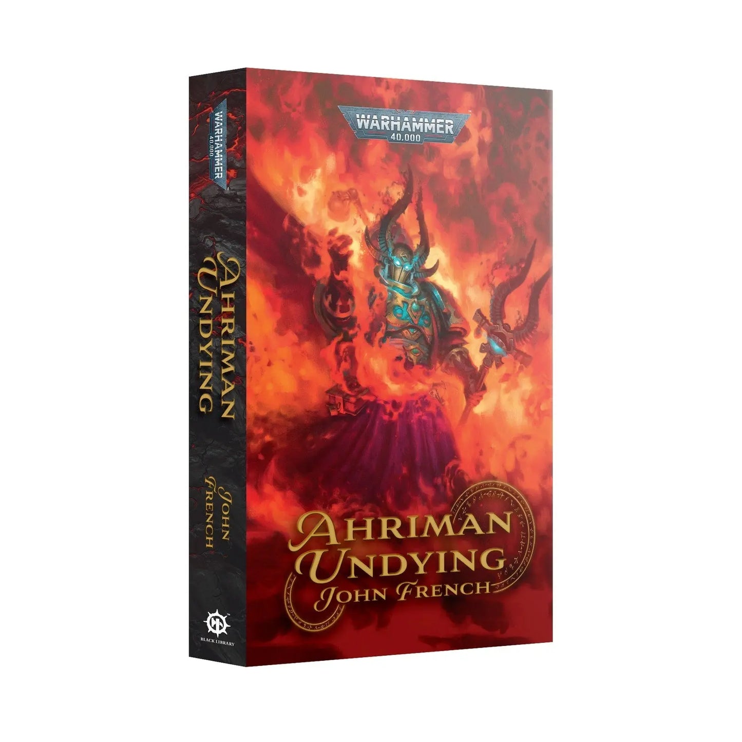 *PREORDER - RELEASE 4.26.2025* Warhammer 40,000: Ahriman Undying - Black Library Novel by John French PB - Epic Thousand Sons Sorcerer Saga - MOD Shop LLC