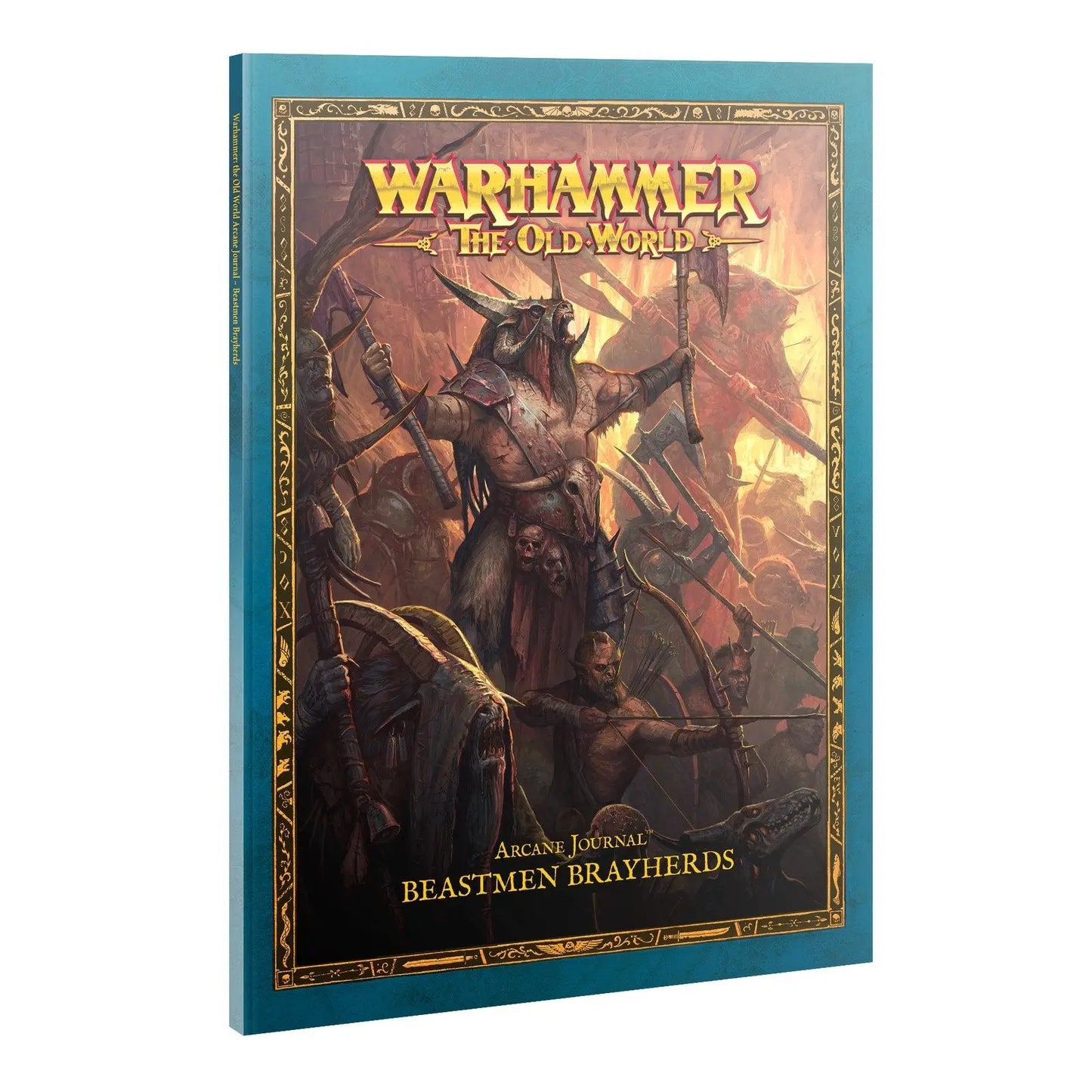 *PREORDER - RELEASE 6.14.2025* Warhammer The Old World Arcane Journal: Beastmen Brayherds - 48 - Page Supplement with Rules, Lore & Armies of Infamy for Tabletop Gaming - MOD Shop LLC