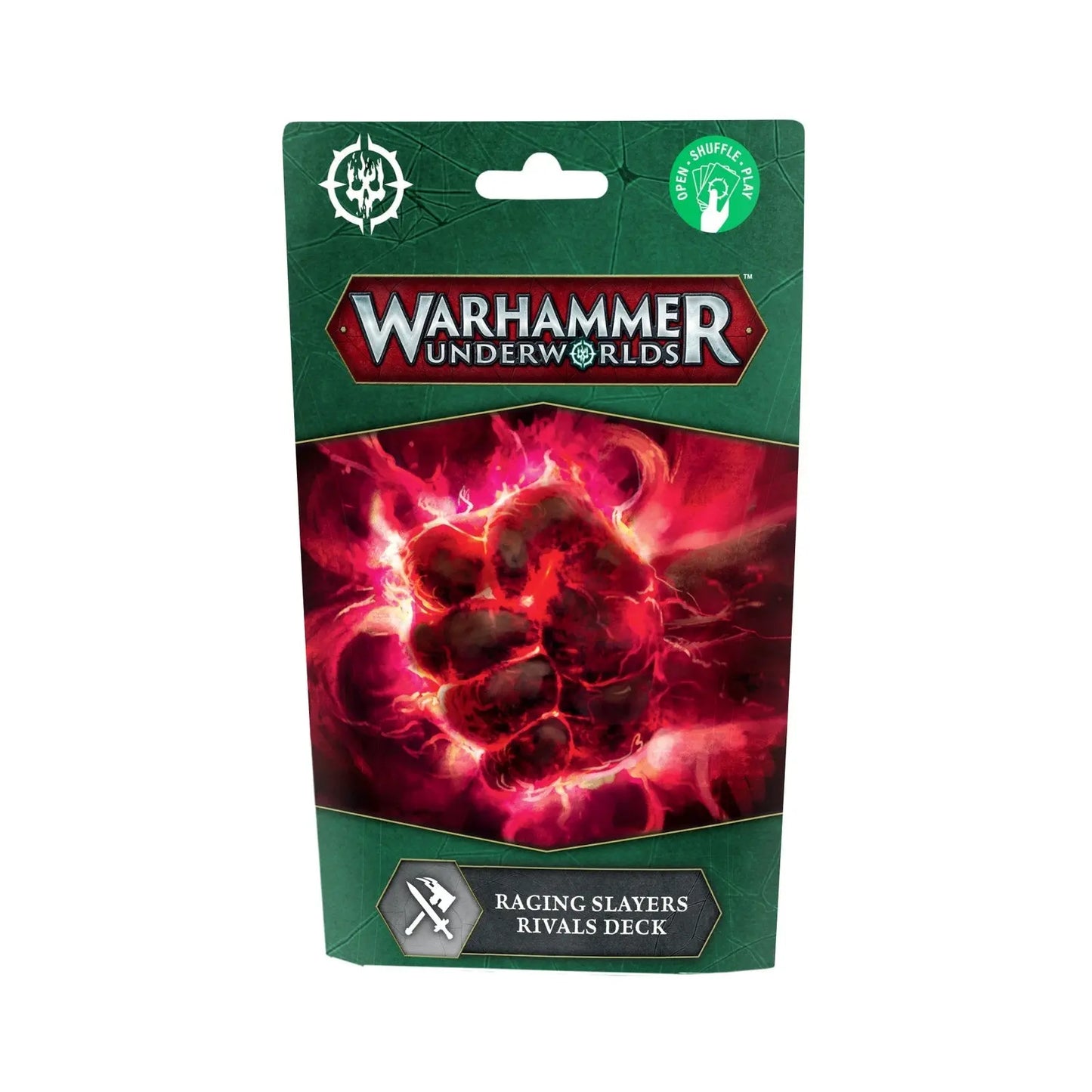 *PREORDER RELEASE 8.2.2025* Warhammer Underworlds: Raging Slayers Rivals Deck - Strike Deck with Rage Token Mechanics - MOD Shop LLC