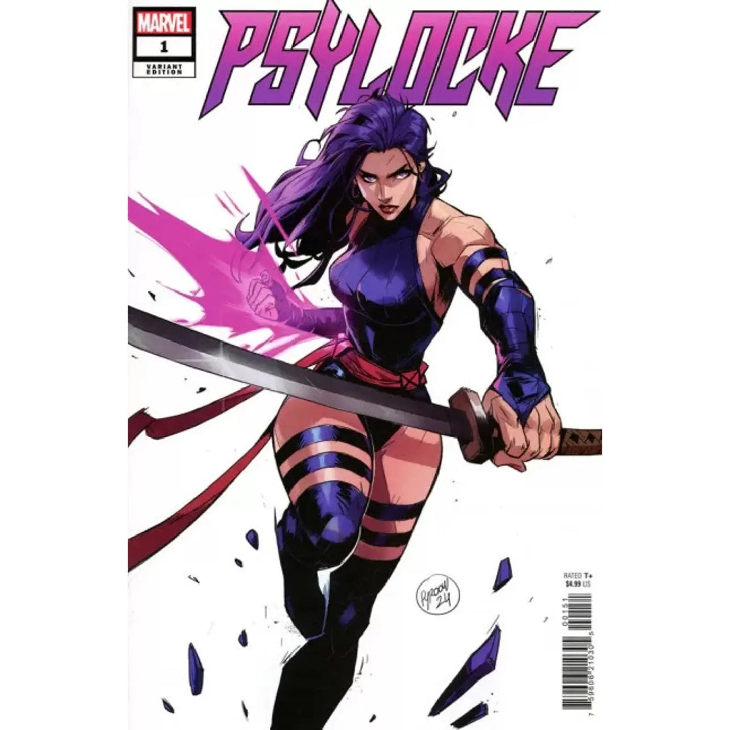 Psylocke, Vol. 2 1E Hicham Habchi Variant - MOD Shop LLC