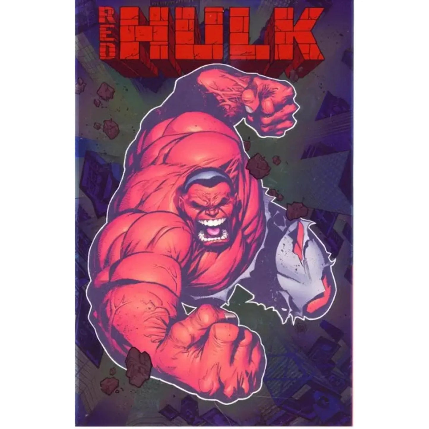 Red Hulk 1F Adam Kubert Foil Variant - MOD Shop LLC