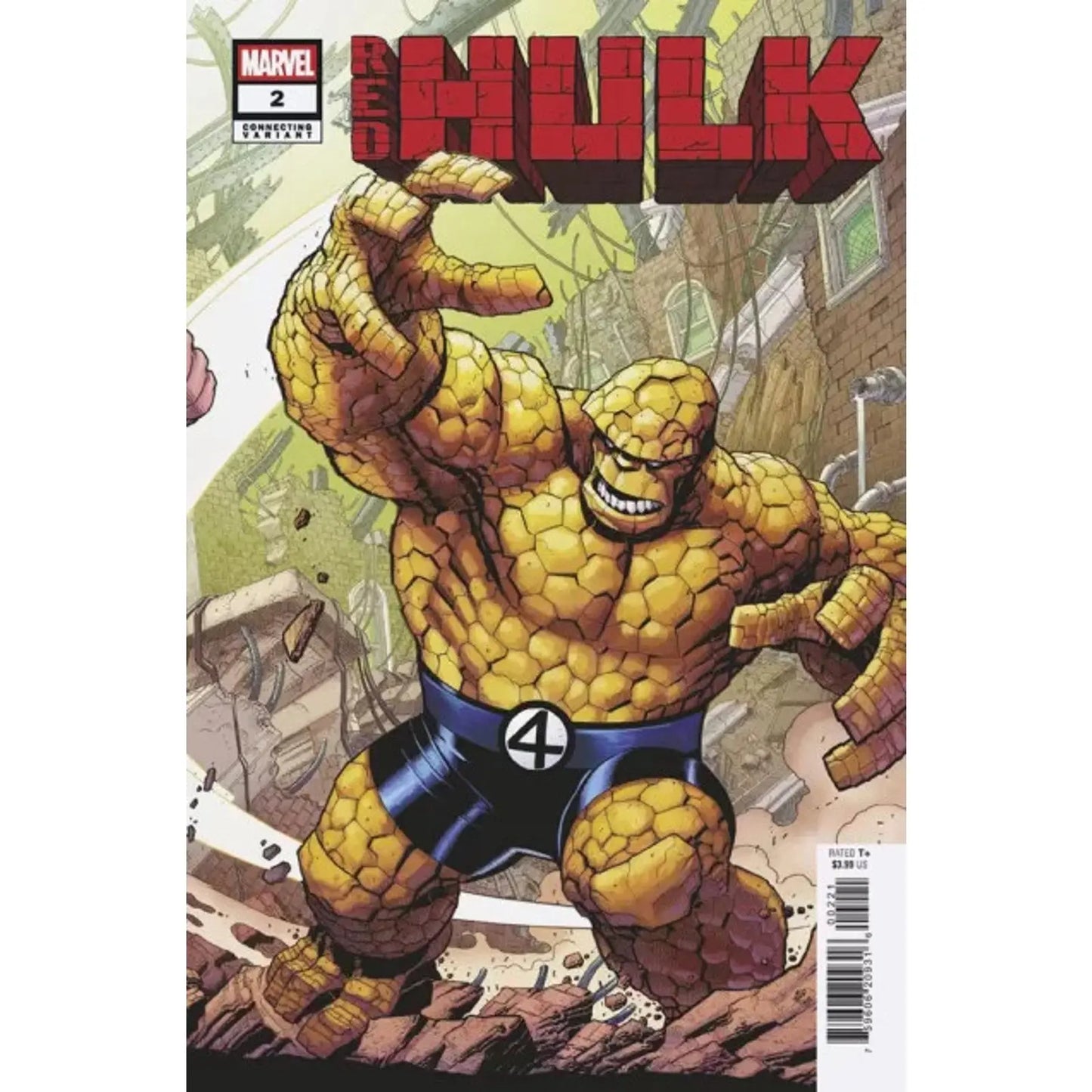 Red Hulk 2B Nick Bradshaw Connecting Variant - MOD Shop LLC