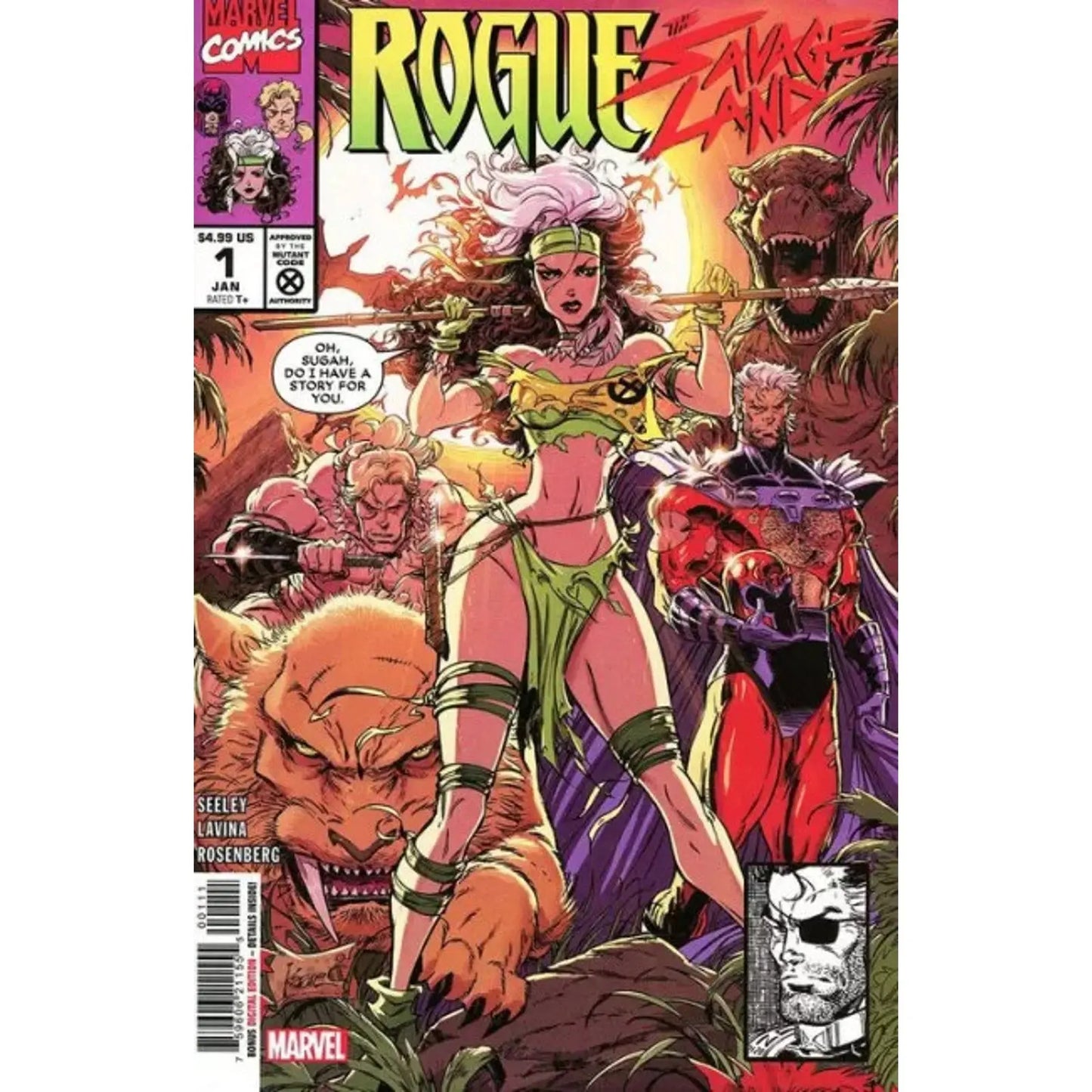 Rogue: The Savage Land 1A Kaare Andrews Regular - MOD Shop LLC
