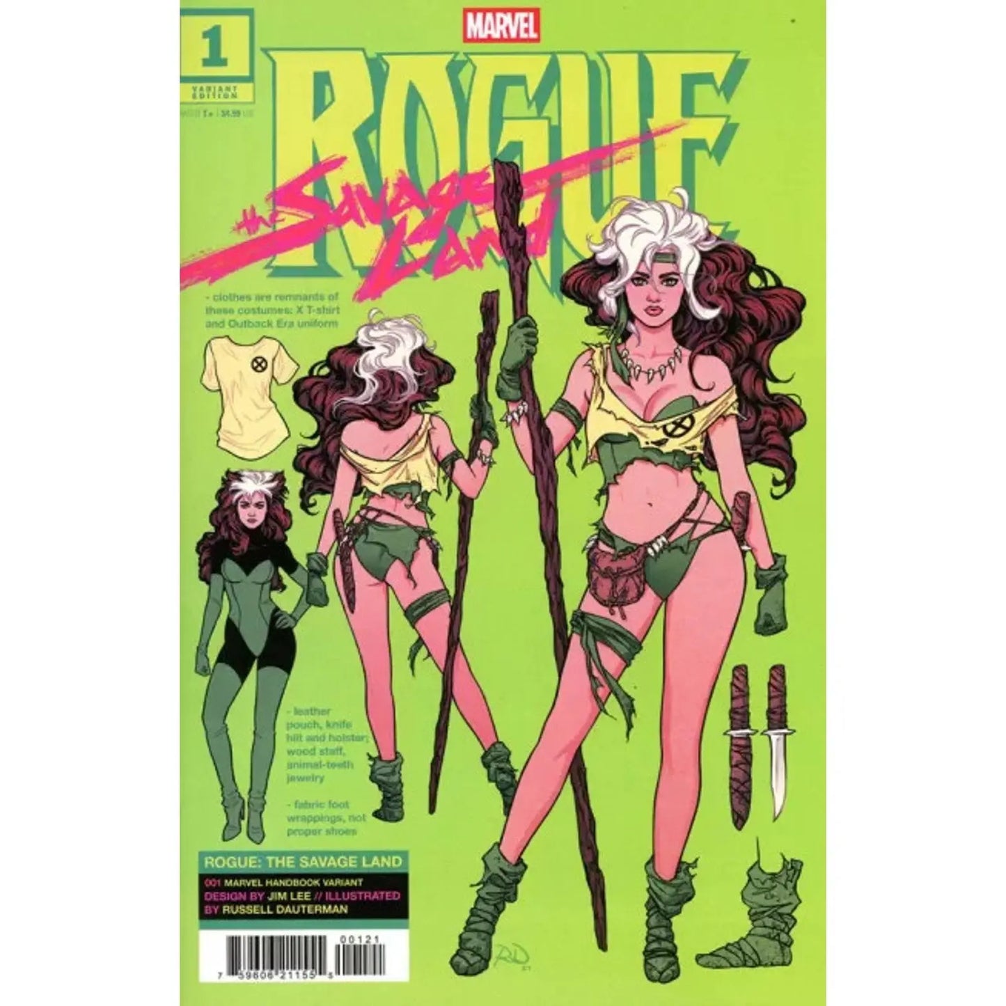 Rogue: The Savage Land 1B Russell Dauterman Variant - MOD Shop LLC
