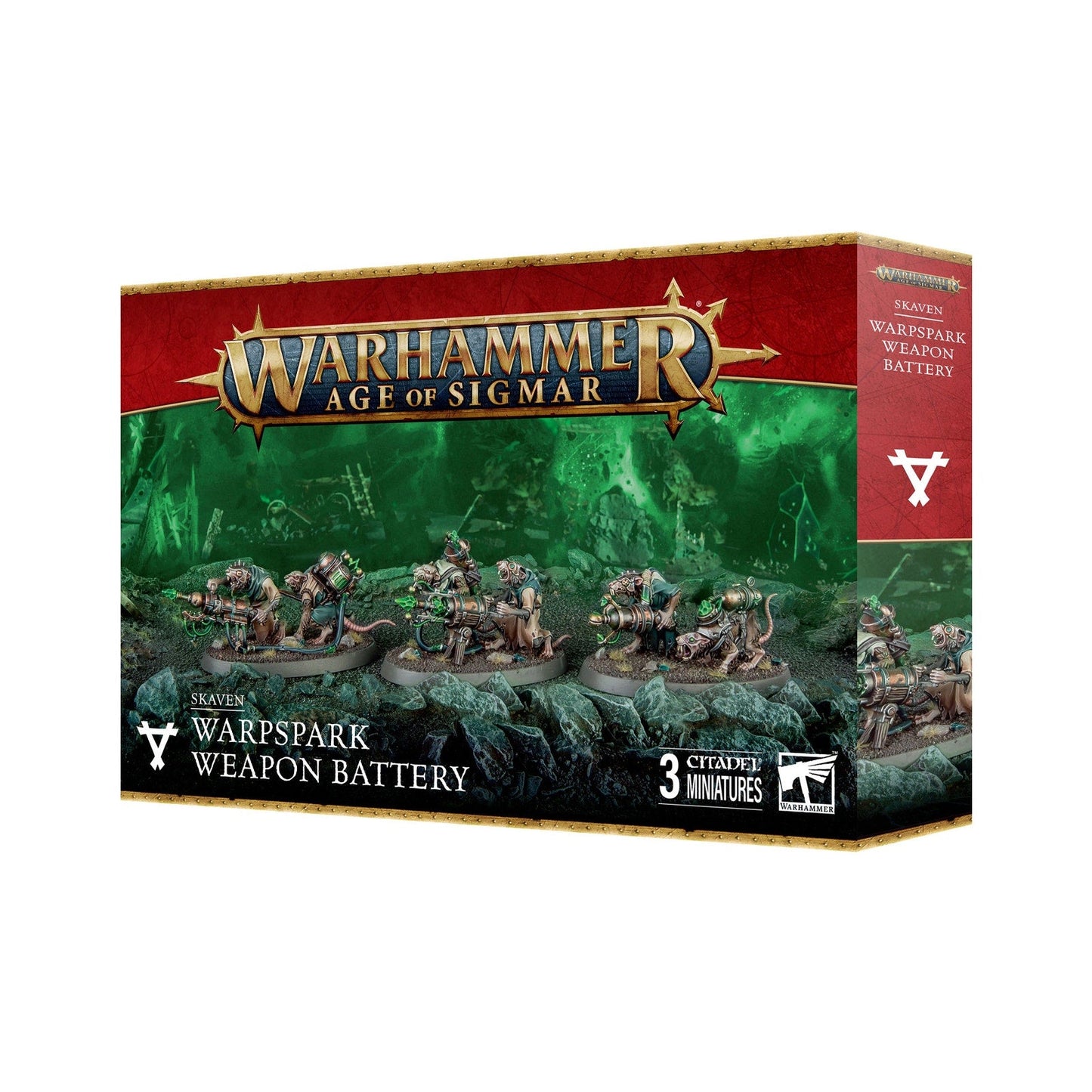 Skaven Warpspark Weapon Battery | Age of Sigmar Clan Skryre Artillery Unit | Warhammer Miniatures - MOD Shop LLC