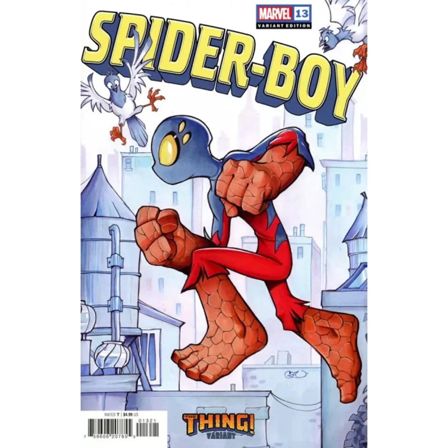 Spider - Boy, Vol. 1 13B Chrissie Zullo The Thing Variant - MOD Shop LLC