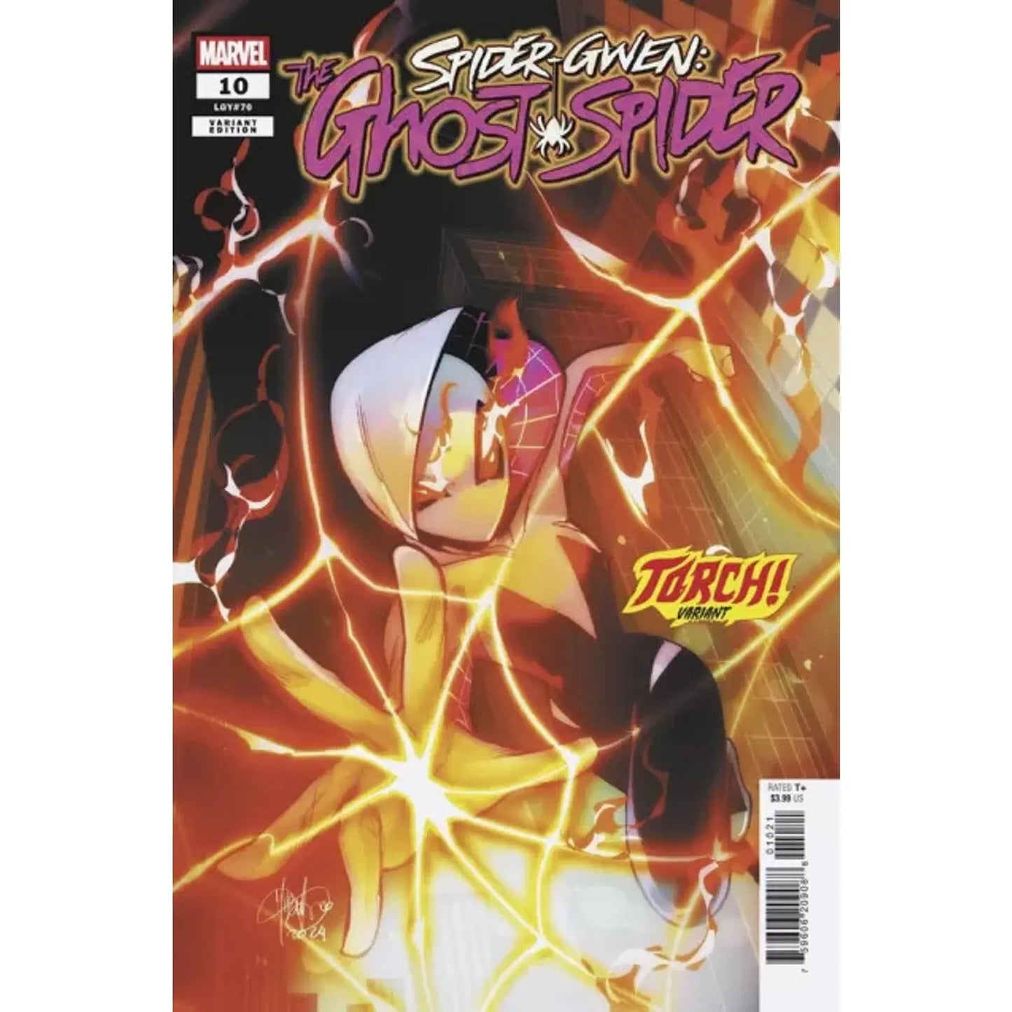Spider - Gwen: Ghost - Spider, Vol. 2 10B Mirka Andolfo Torch! Variant - MOD Shop LLC