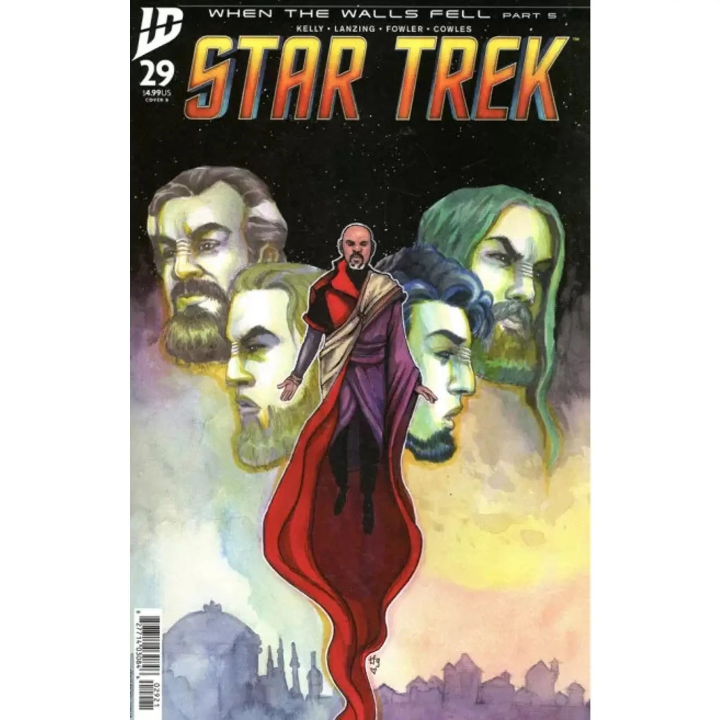 Star Trek (IDW Publishing) 29B Tess Fowler Variant - MOD Shop LLC