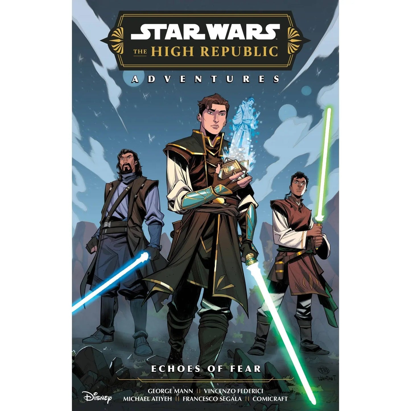 Star Wars High Republic Adventures | Echoes of Fear Graphic Novel | Soft Cover - MOD Shop LLC