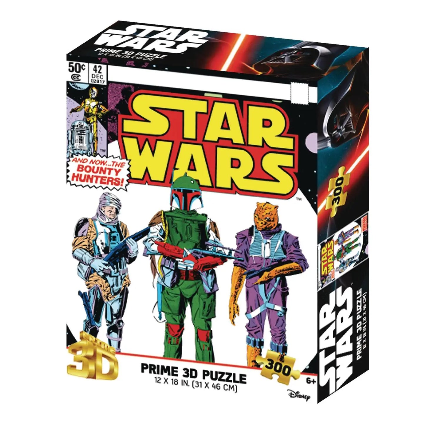 Star Wars Marvel 42 Cover 300 Piece PX Lenticular Puzzle - MOD Shop LLC
