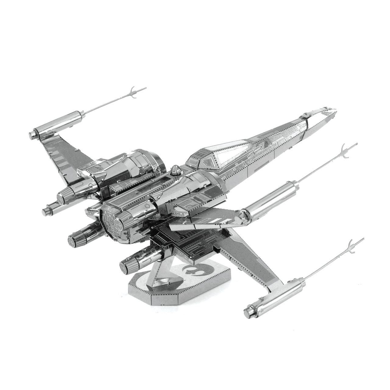 Star Wars Poe Dameron's X - Wing Fighter Metal Model Kit - MOD Shop LLC