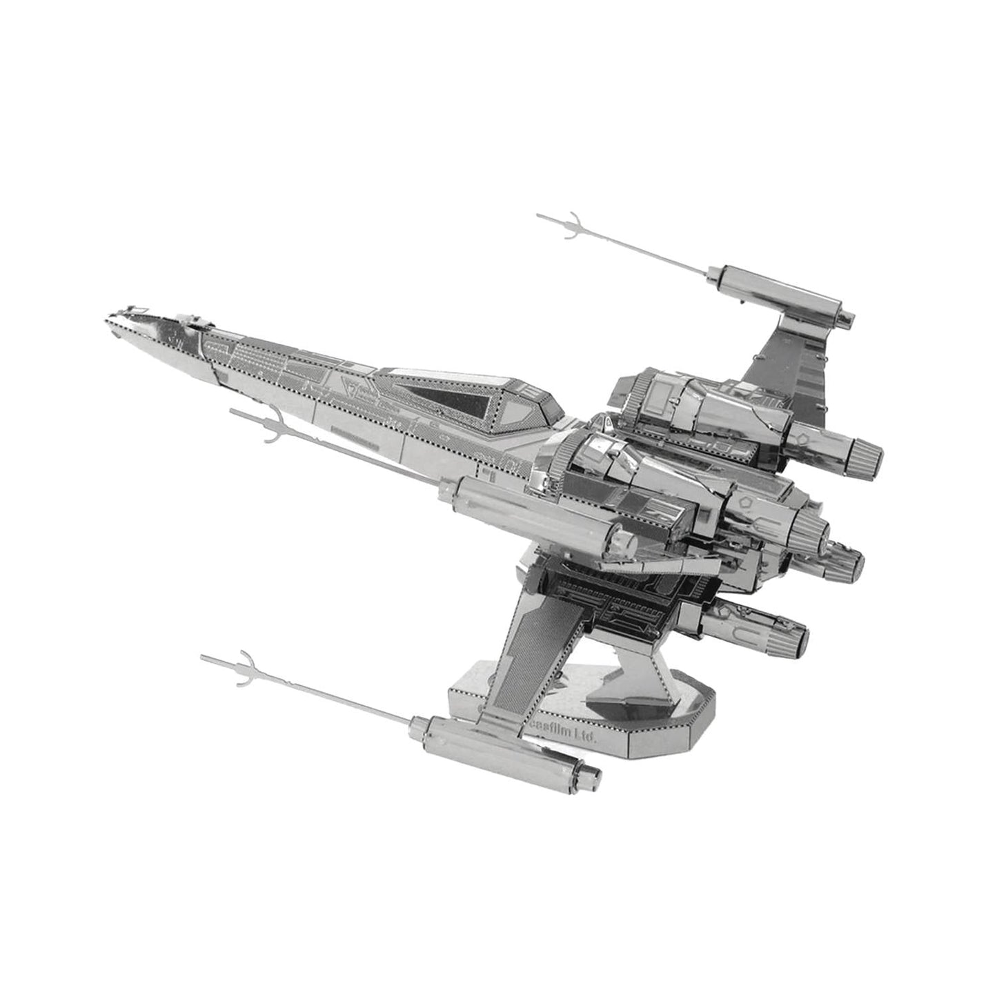 Star Wars Poe Dameron's X - Wing Fighter Metal Model Kit - MOD Shop LLC