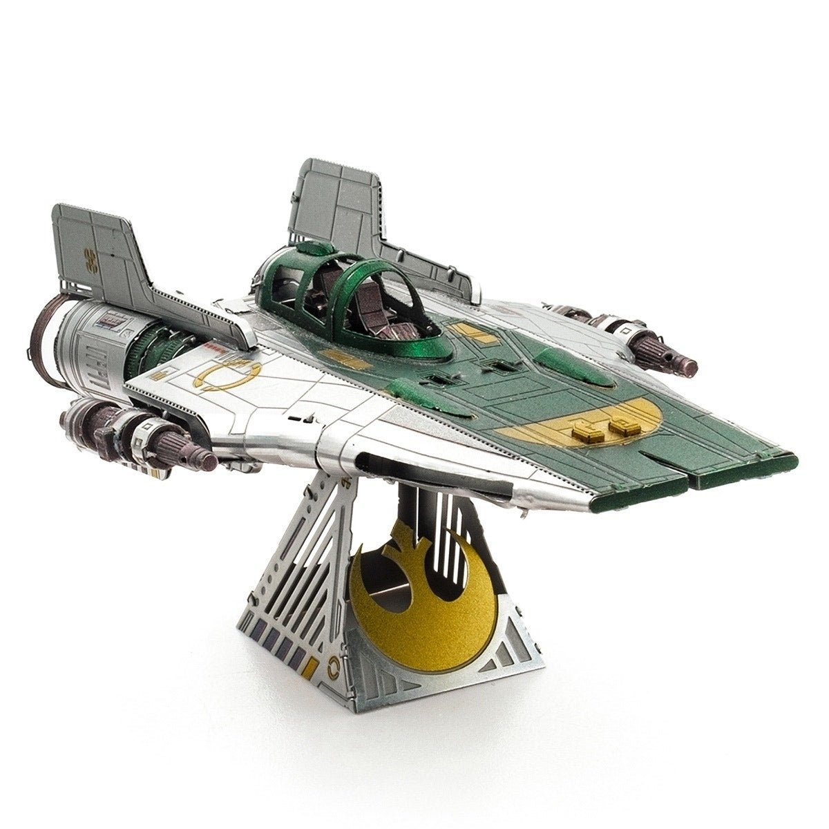 Star Wars Resistance A - Wing Fighter Metal Model Kit - MOD Shop LLC
