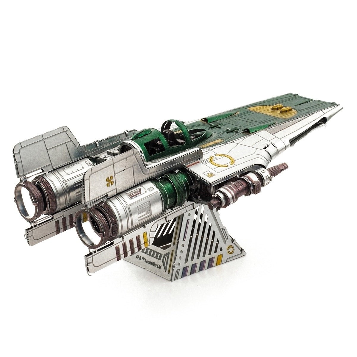 Star Wars Resistance A - Wing Fighter Metal Model Kit - MOD Shop LLC
