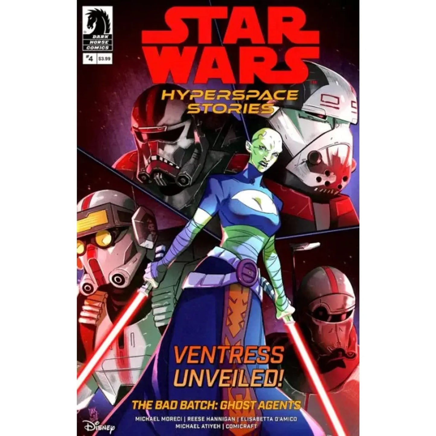 Star Wars: The Bad Batch - Ghost Agents 4A Valeria Favoccia Regular - MOD Shop LLC