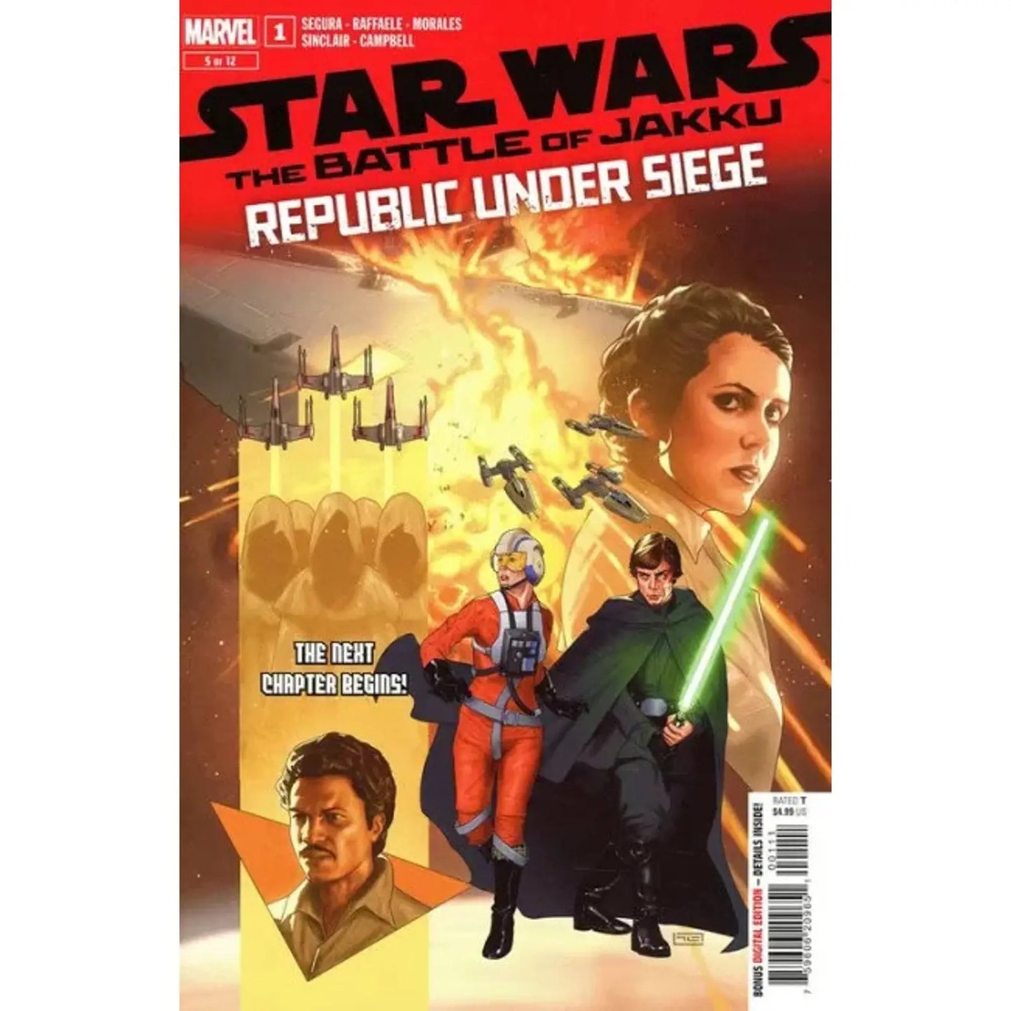 Star Wars: The Battle of Jakku - Republic Under Siege 1A Taurin Clarke Regular - MOD Shop LLC