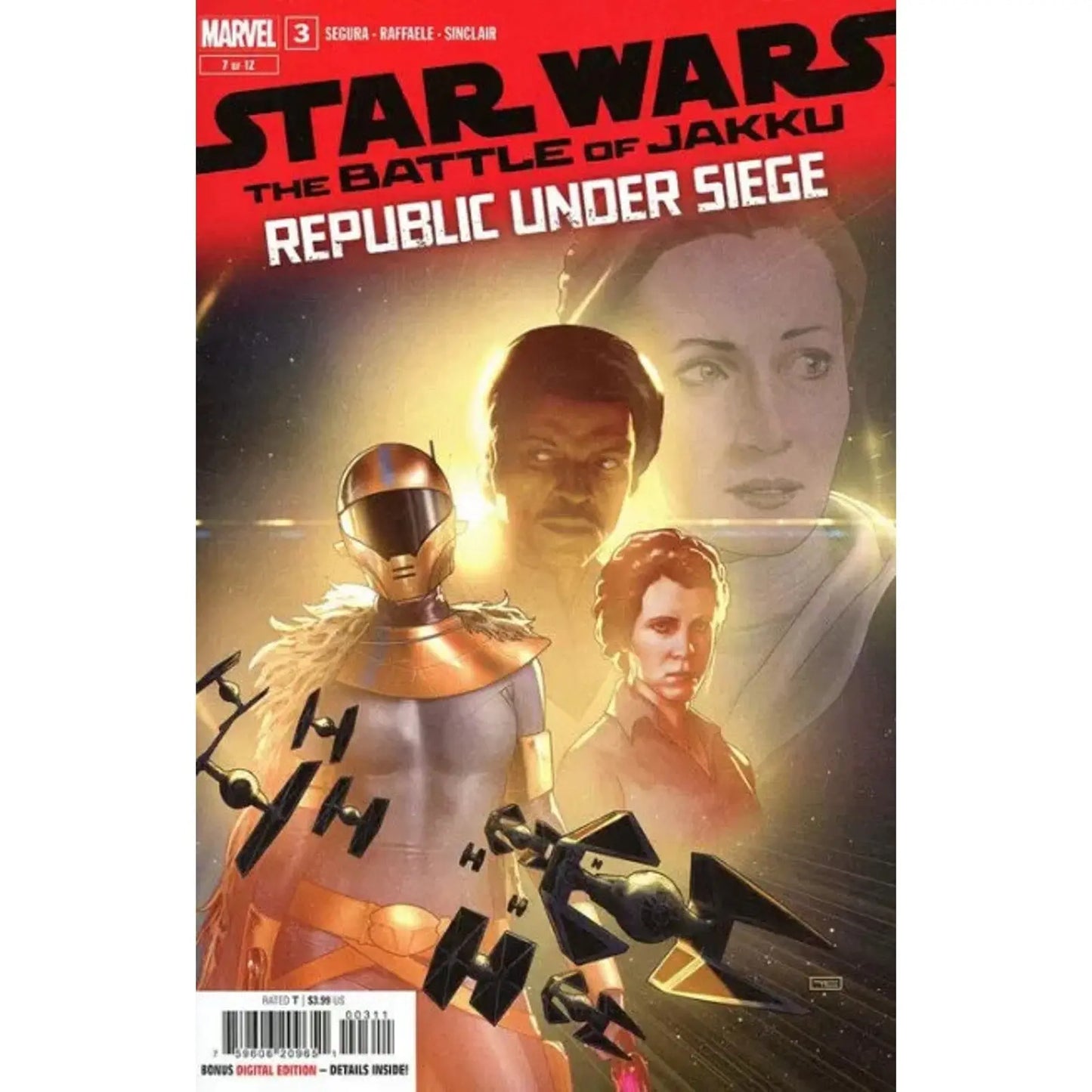Star Wars: The Battle of Jakku - Republic Under Siege 3A Taurin Clarke Regular - MOD Shop LLC