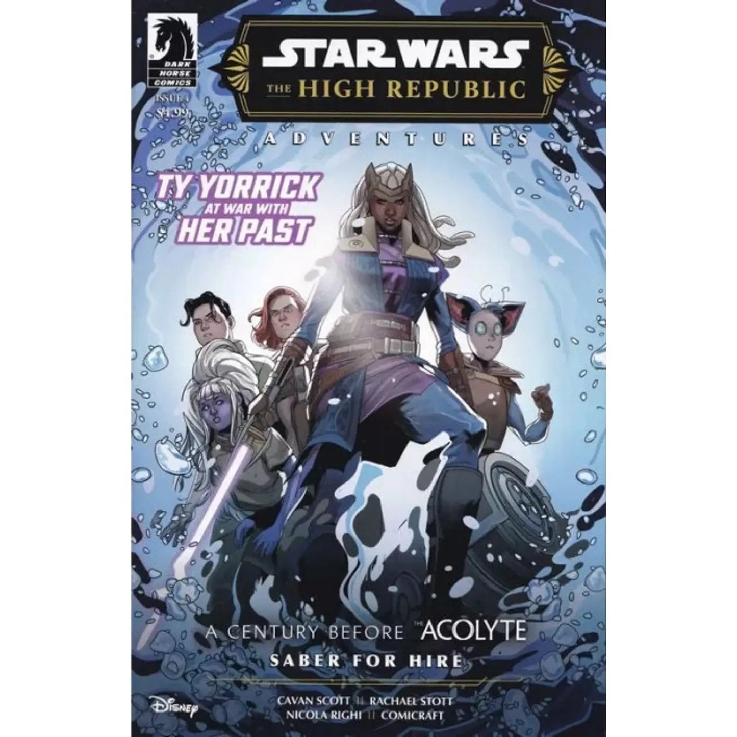 Star Wars: The High Republic Adventures - Saber For Hire 4 Rachael Stott Regular - MOD Shop LLC